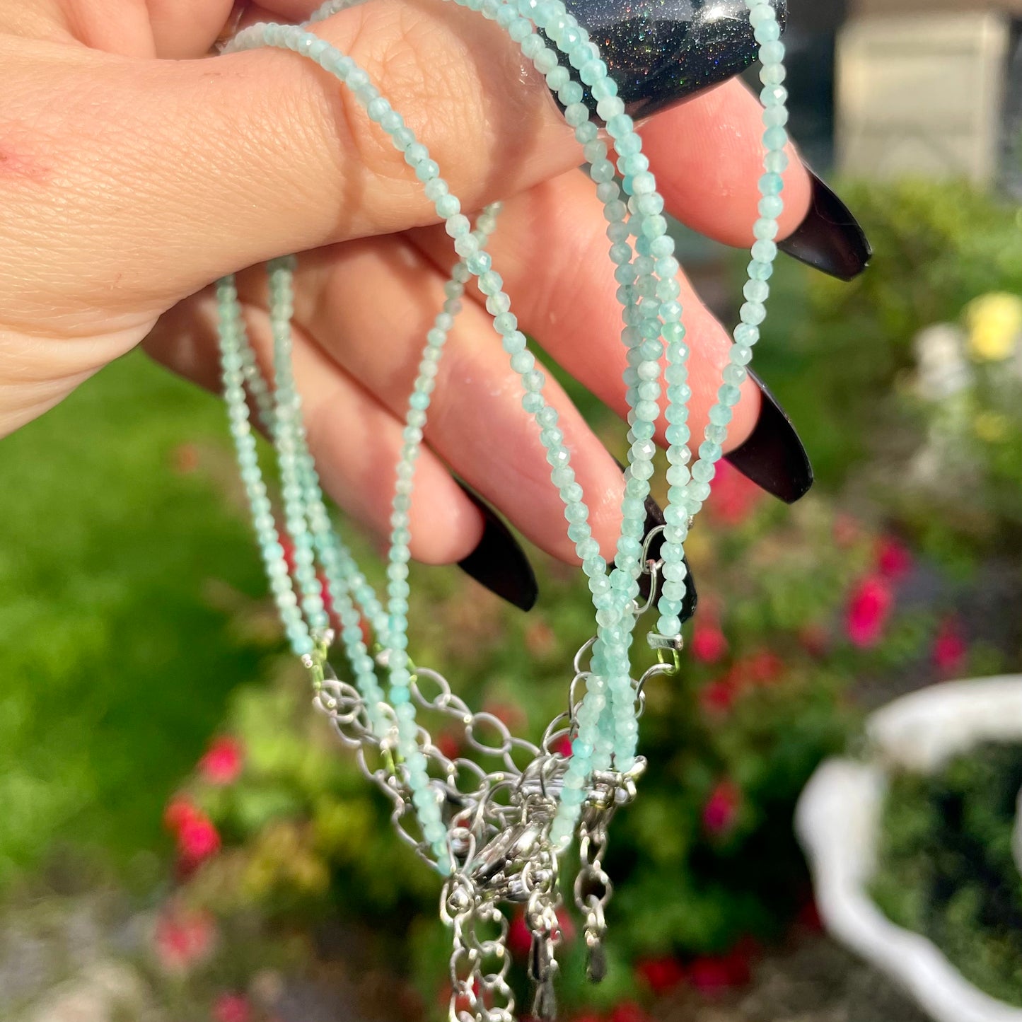 Amazonite Minimalist Bracelet 🩵