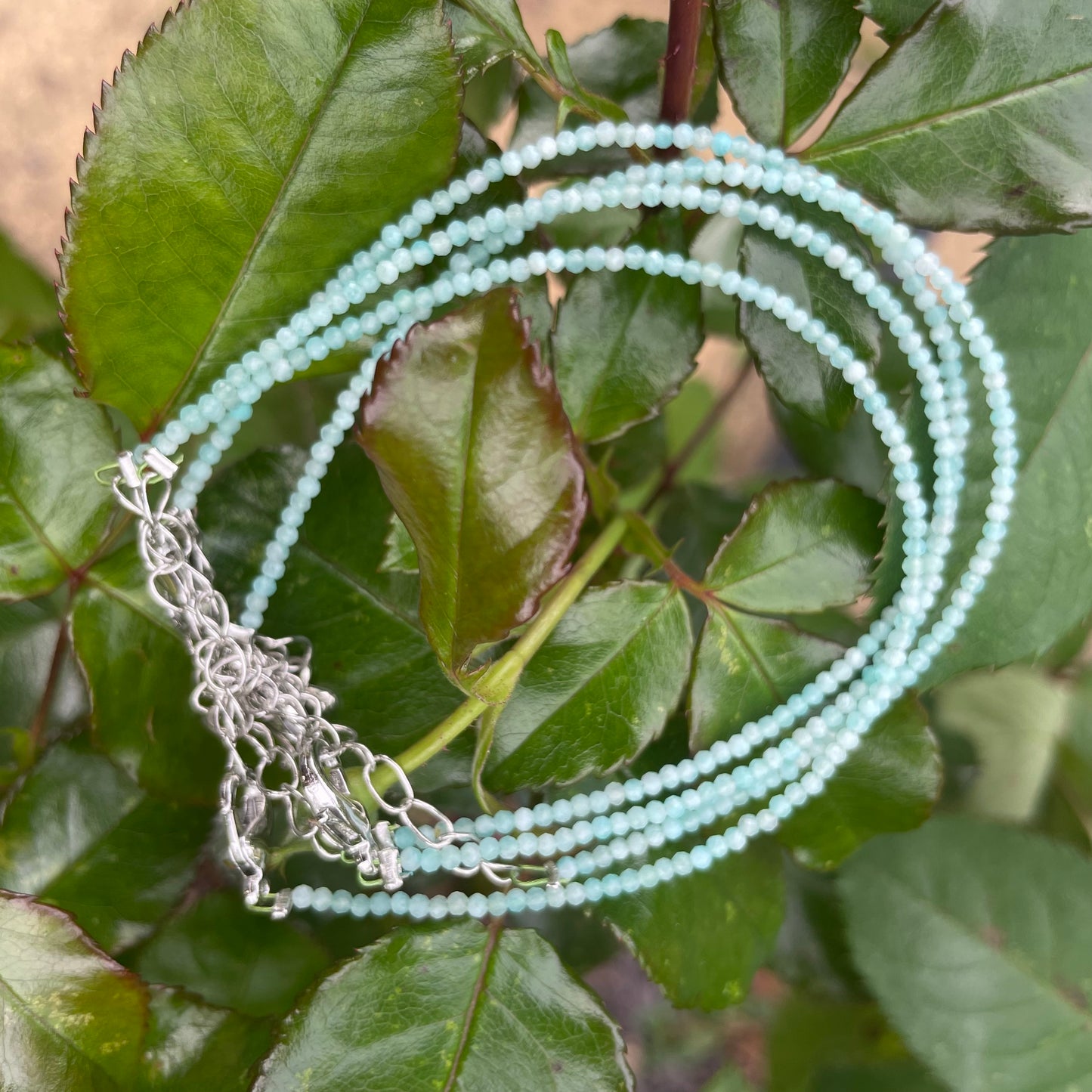 Amazonite Minimalist Bracelet 🩵