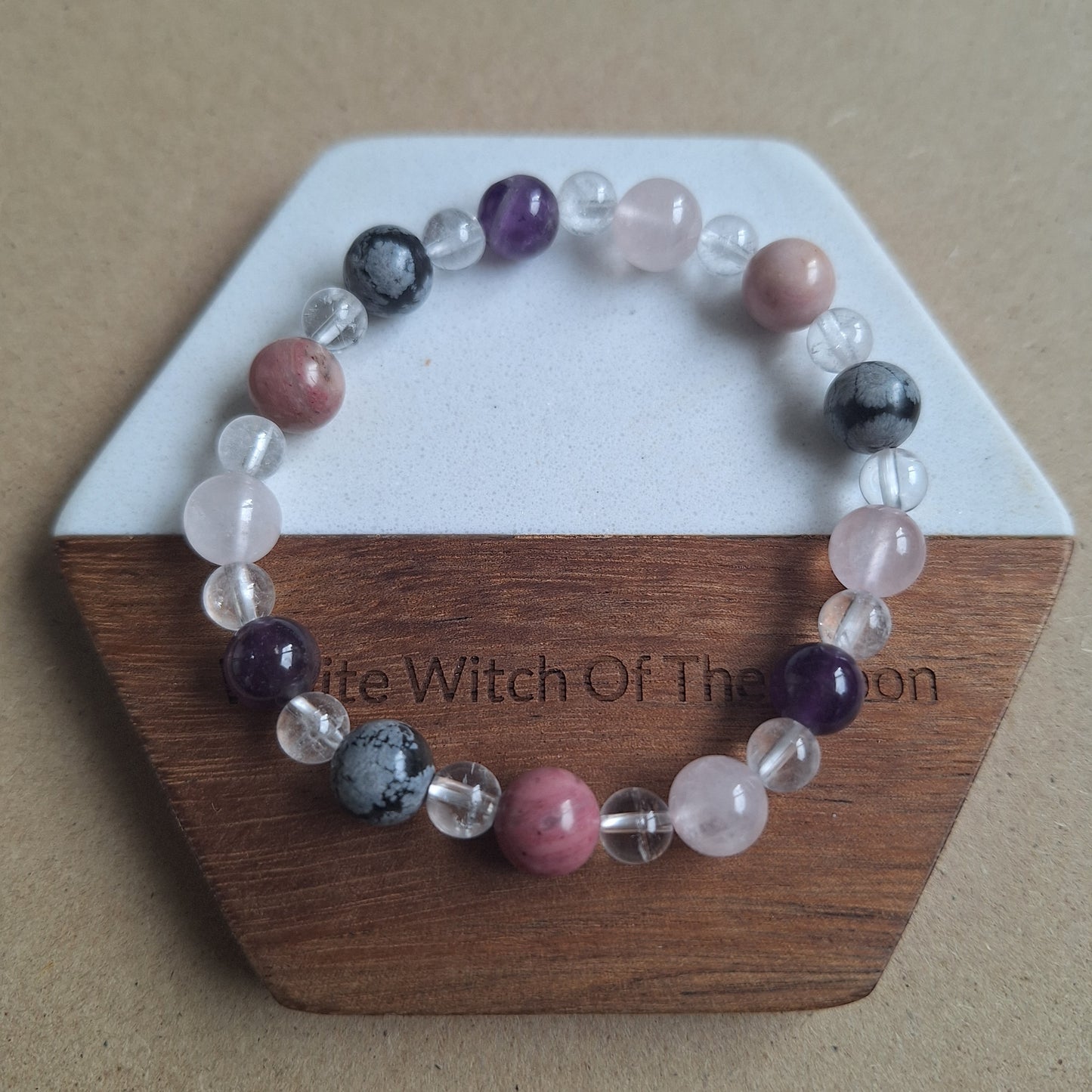 Twin Flame Crystal Healing Beaded Bracelet 🔥🔥
