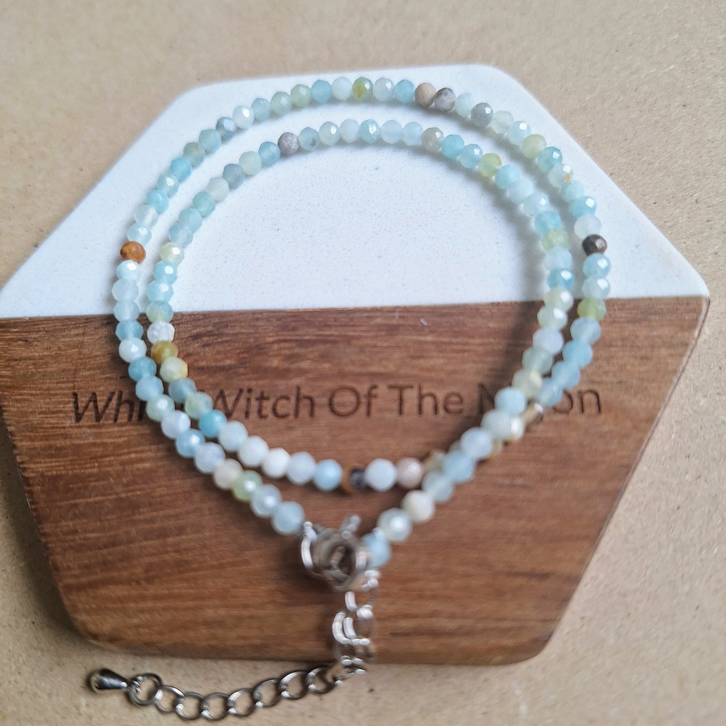 Flower Amazonite Choker Necklace