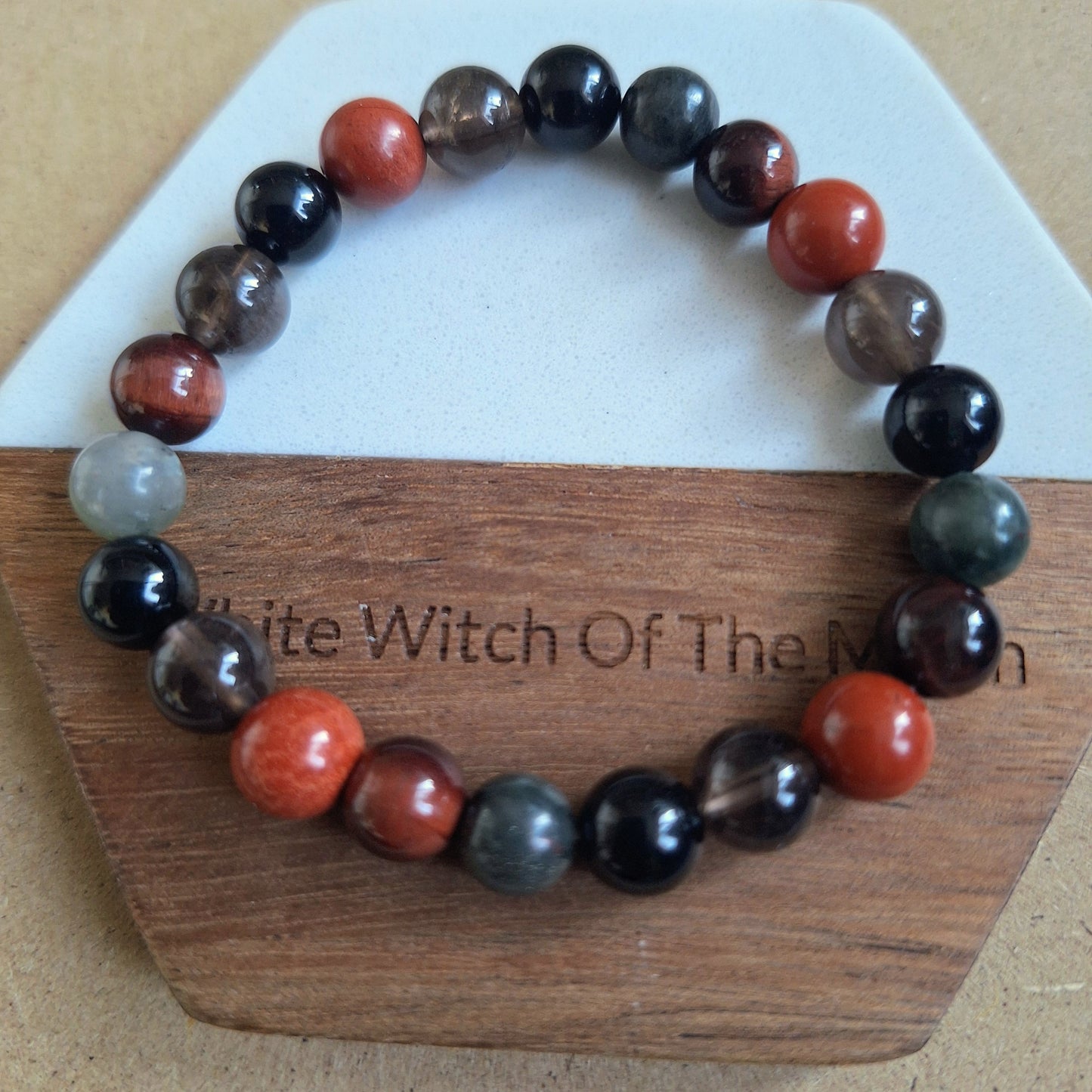 Root Chakra Aligning Beaded Bracelet