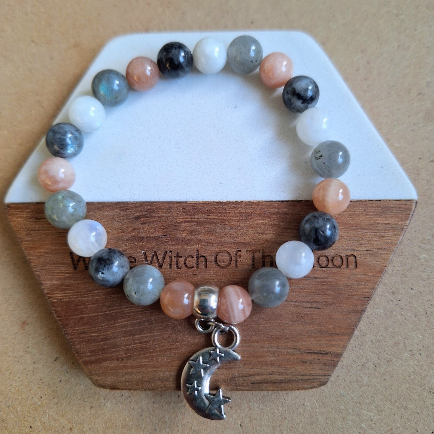 Attune To The Moon Beaded Bracelet