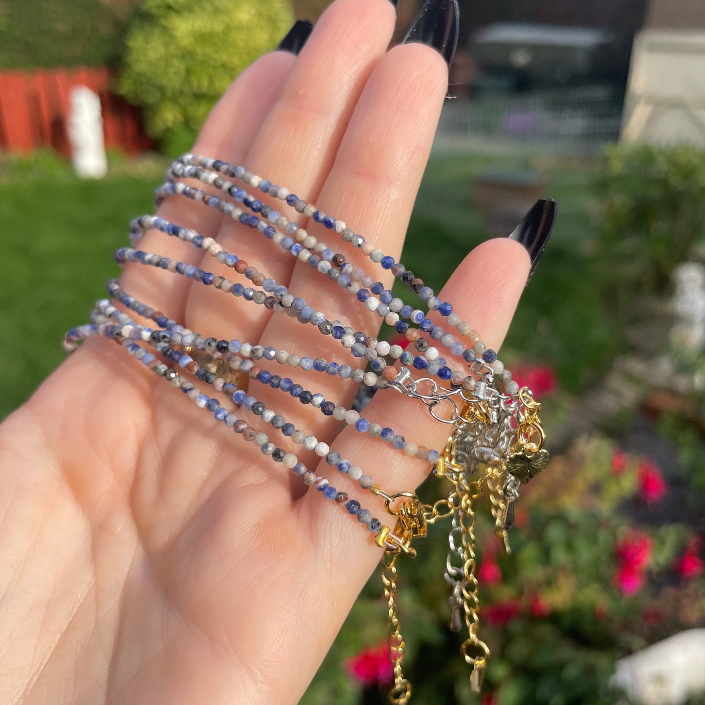 Sodalite Minimalist Bracelet 🧿