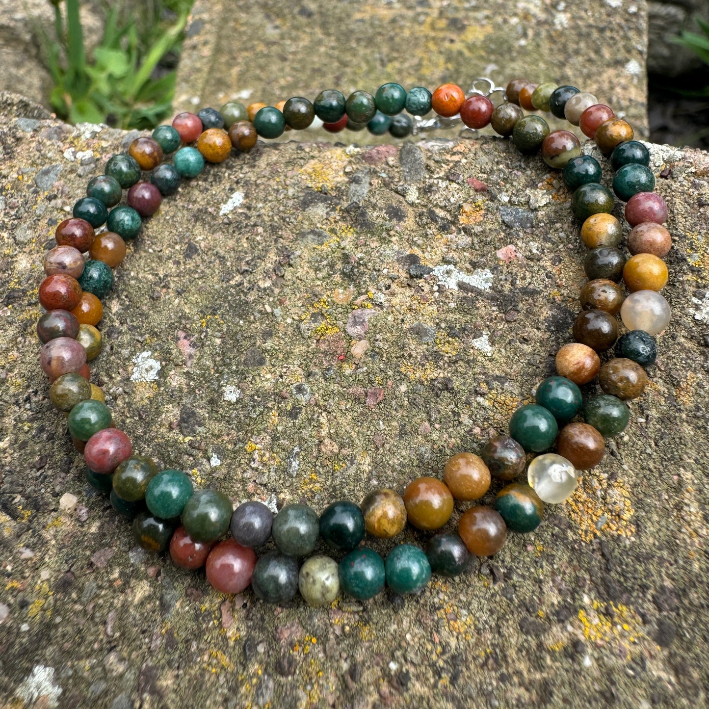 Ocean Jasper Choker Necklace