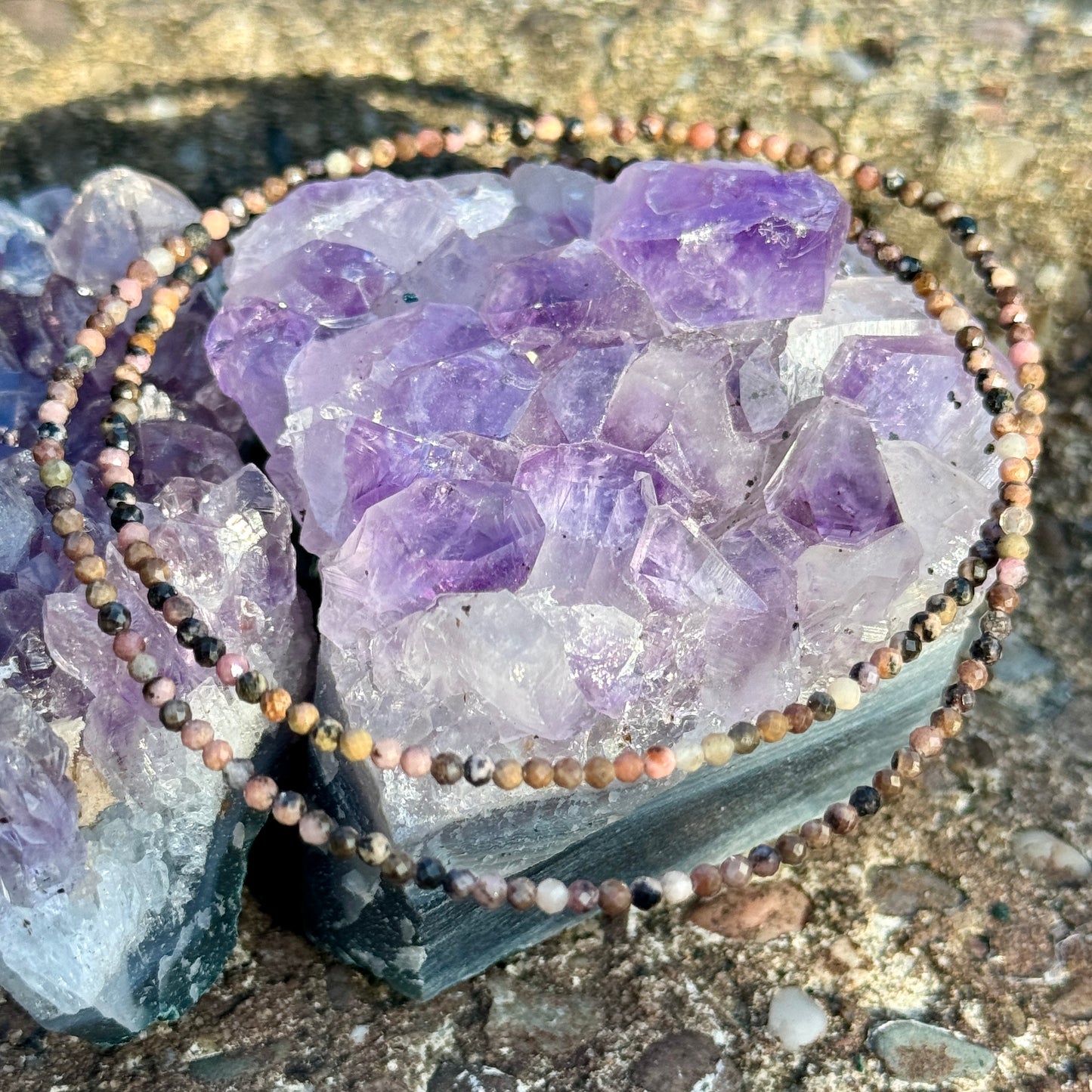 Rhodonite Choker Necklace