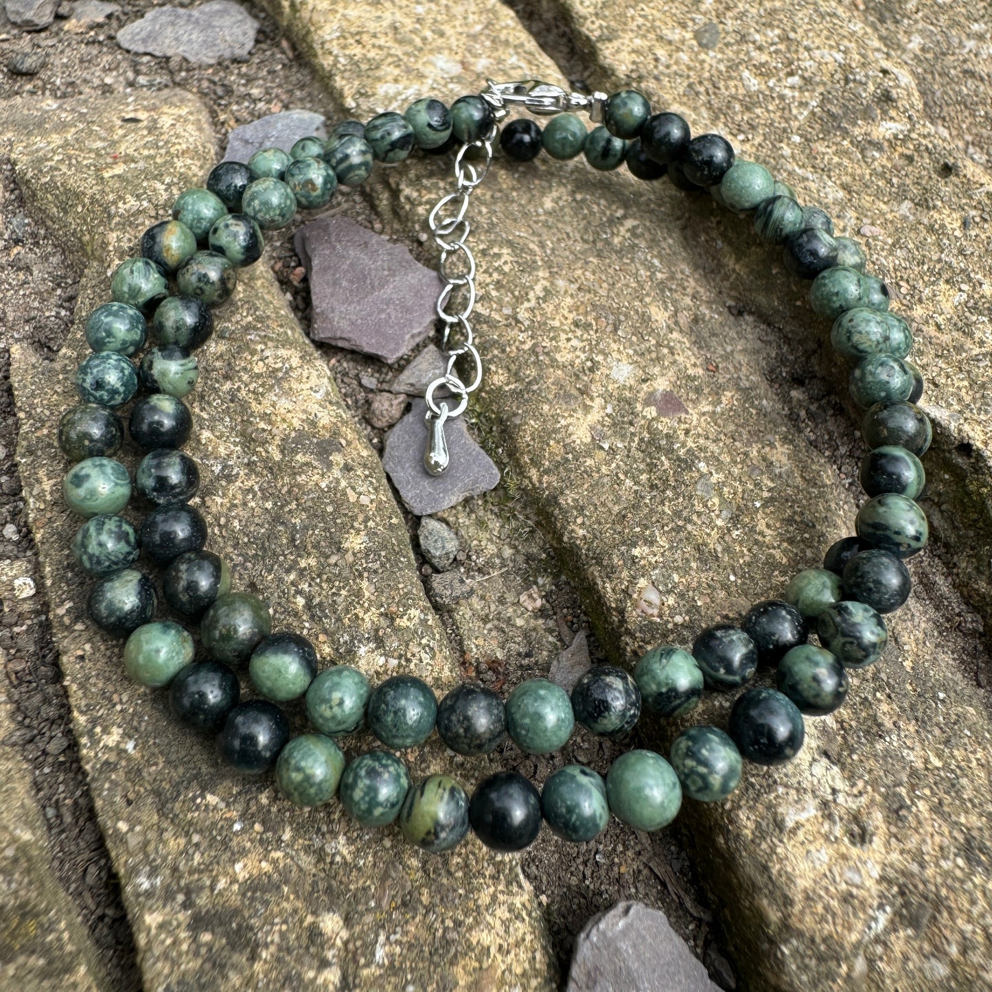 Kambaba Jasper (Rhyolite) Choker Necklace