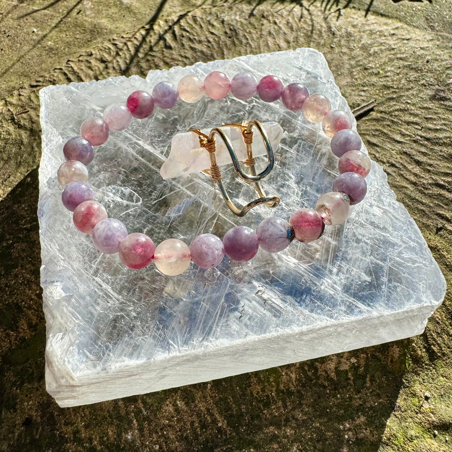 Clear Selenite Crystal Cleansing & Charging Slabs 11cm