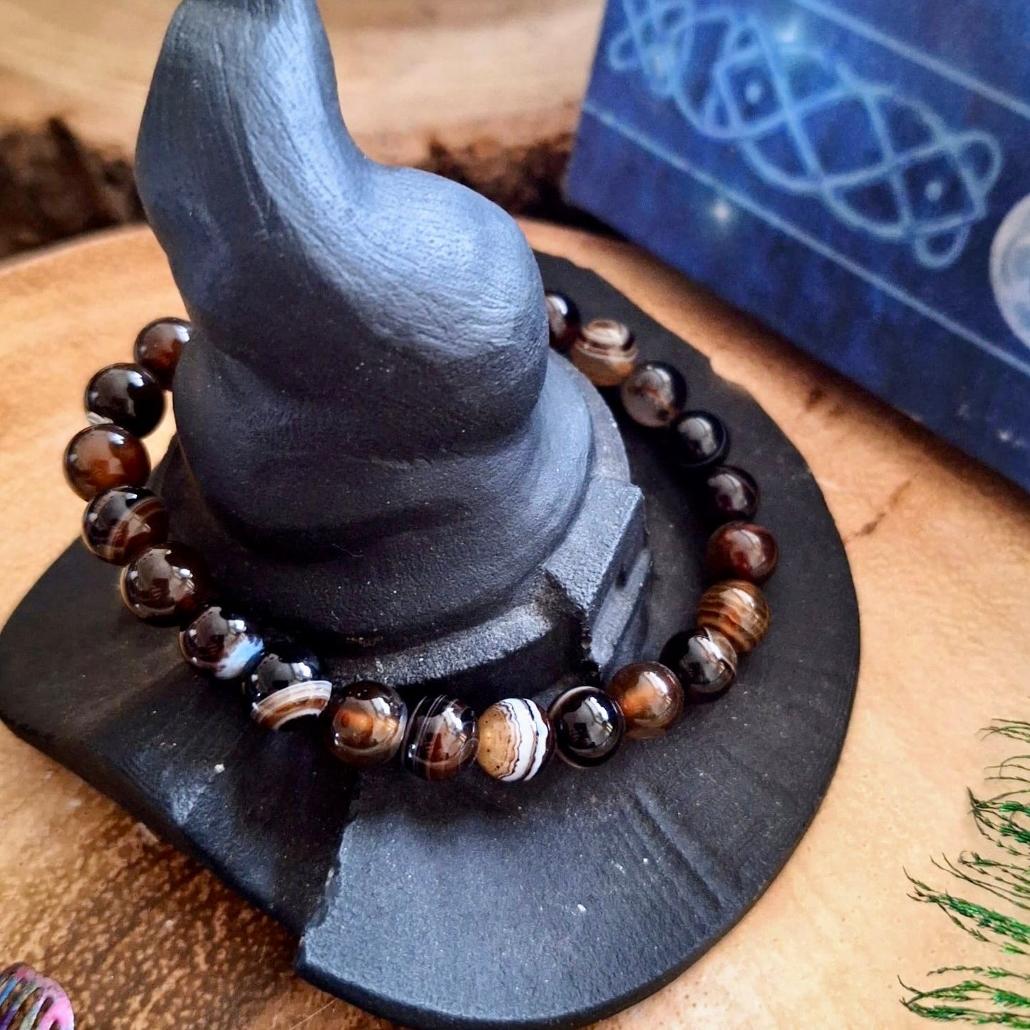 Sardonyx Beaded Bracelet