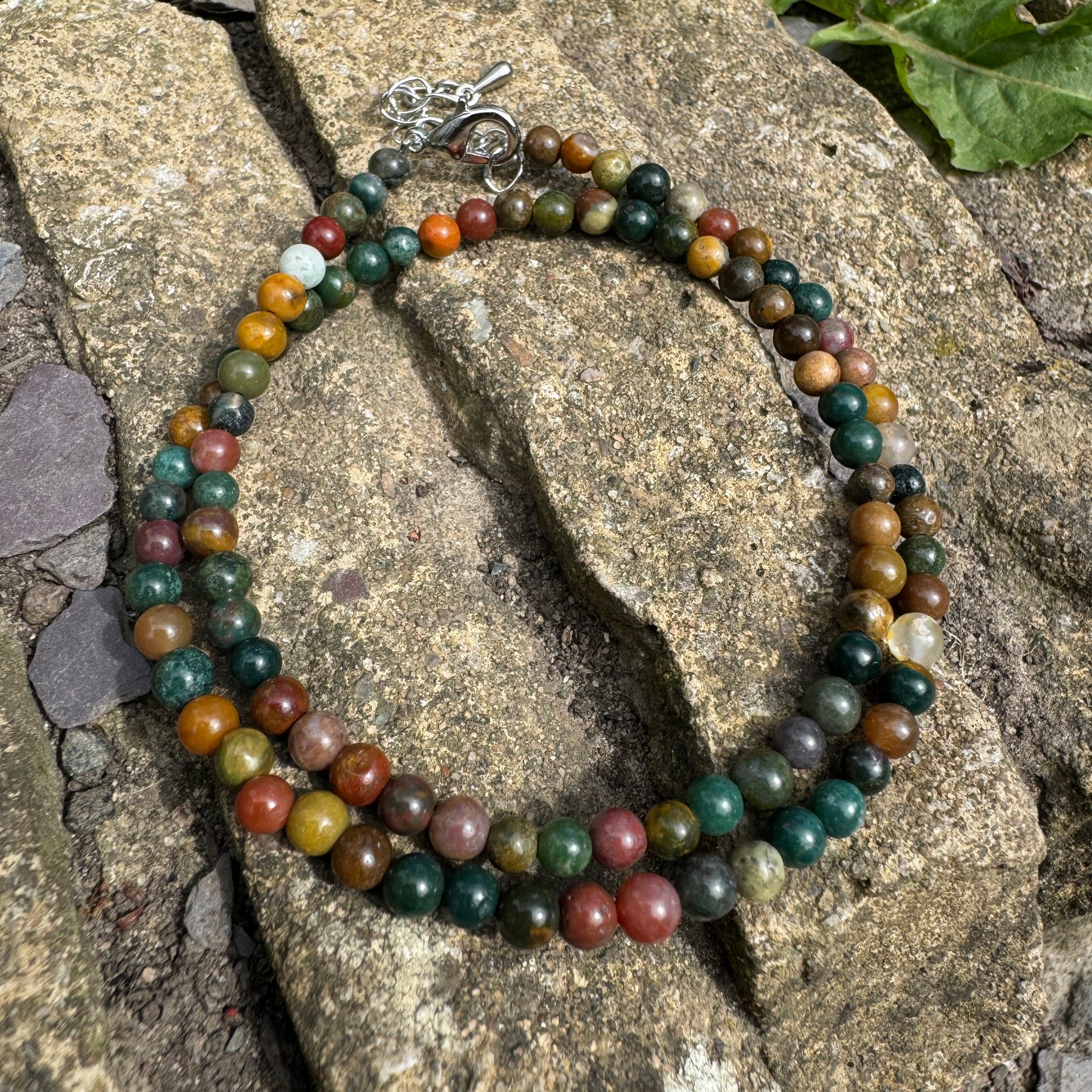 Ocean Jasper Choker Necklace