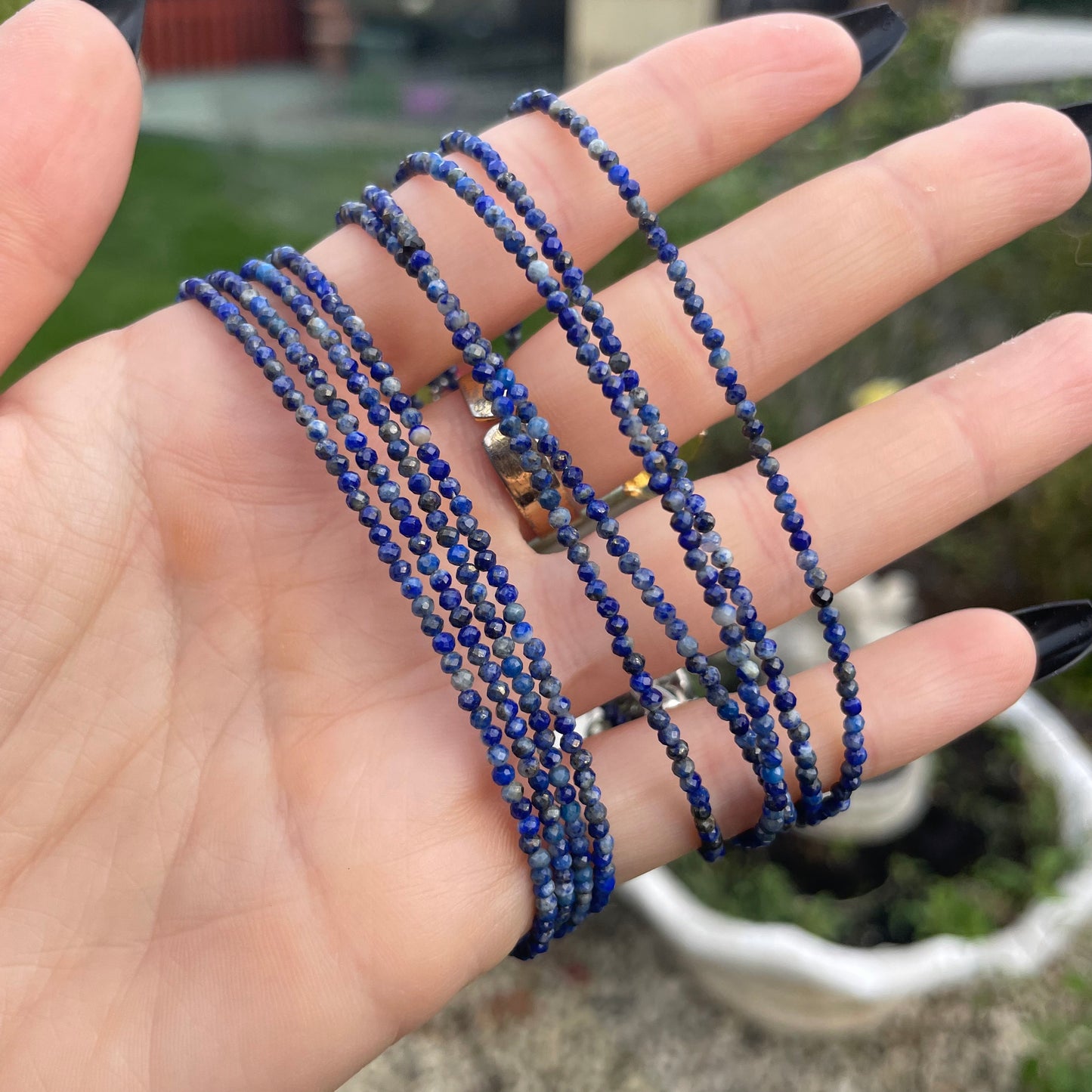 Lapis Lazuli Minimalist Bracelet 💙