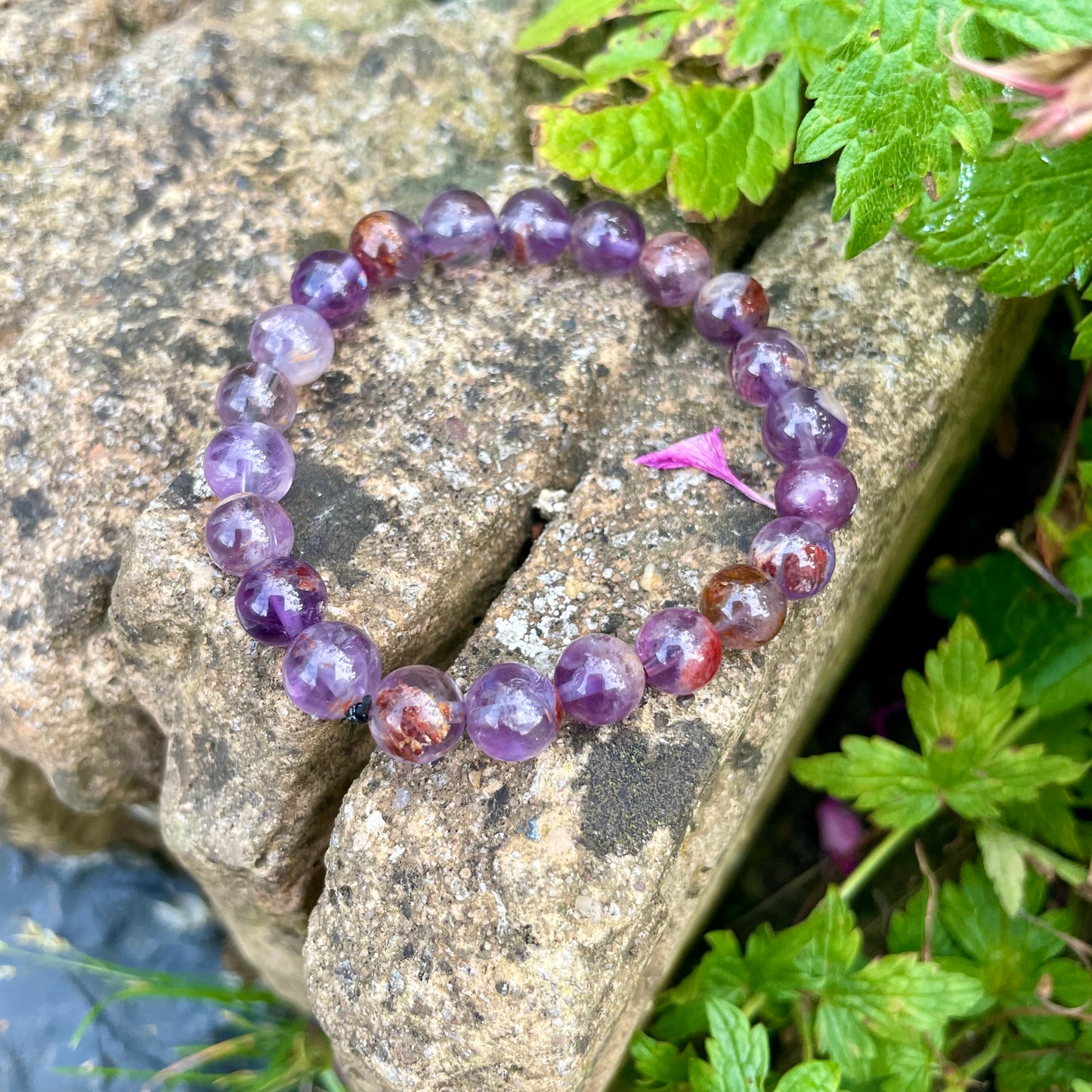 Auralite-23 Beaded Bracelet