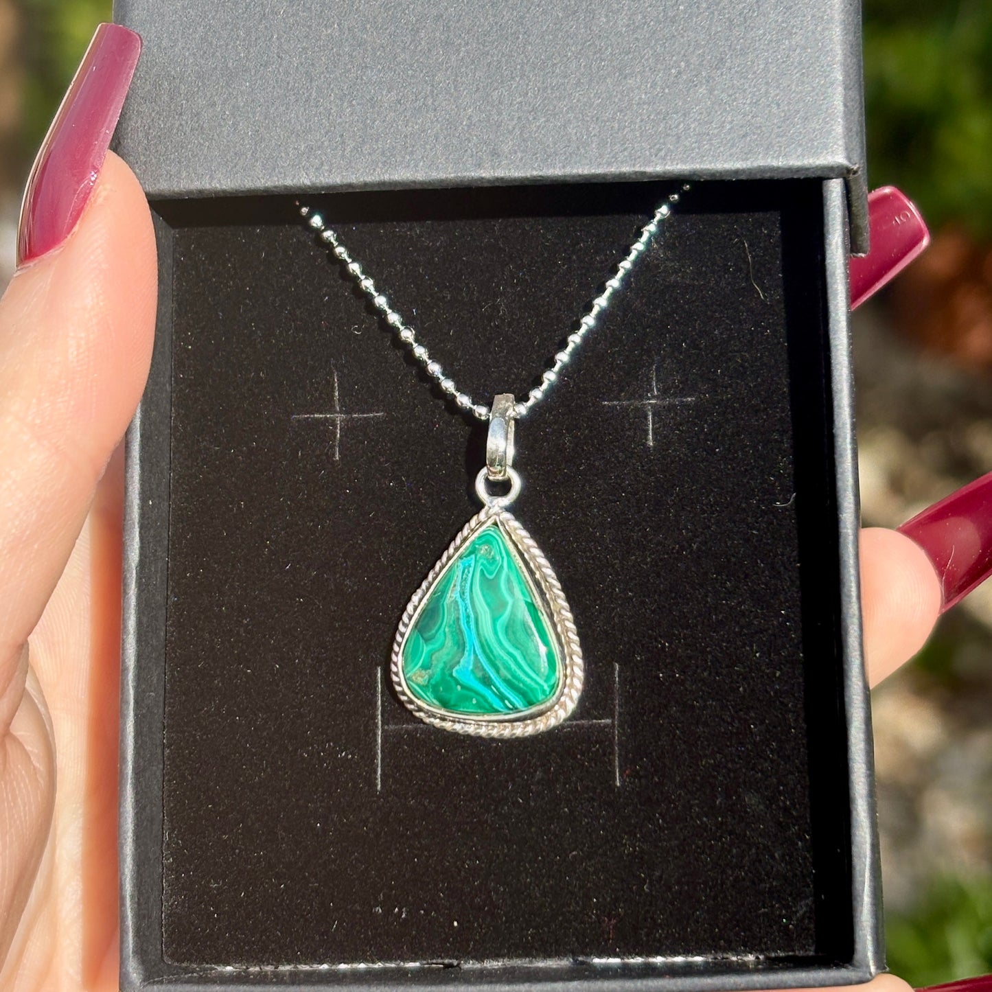 Malacholla 925 Silver Pendant - Dark Femme Collection