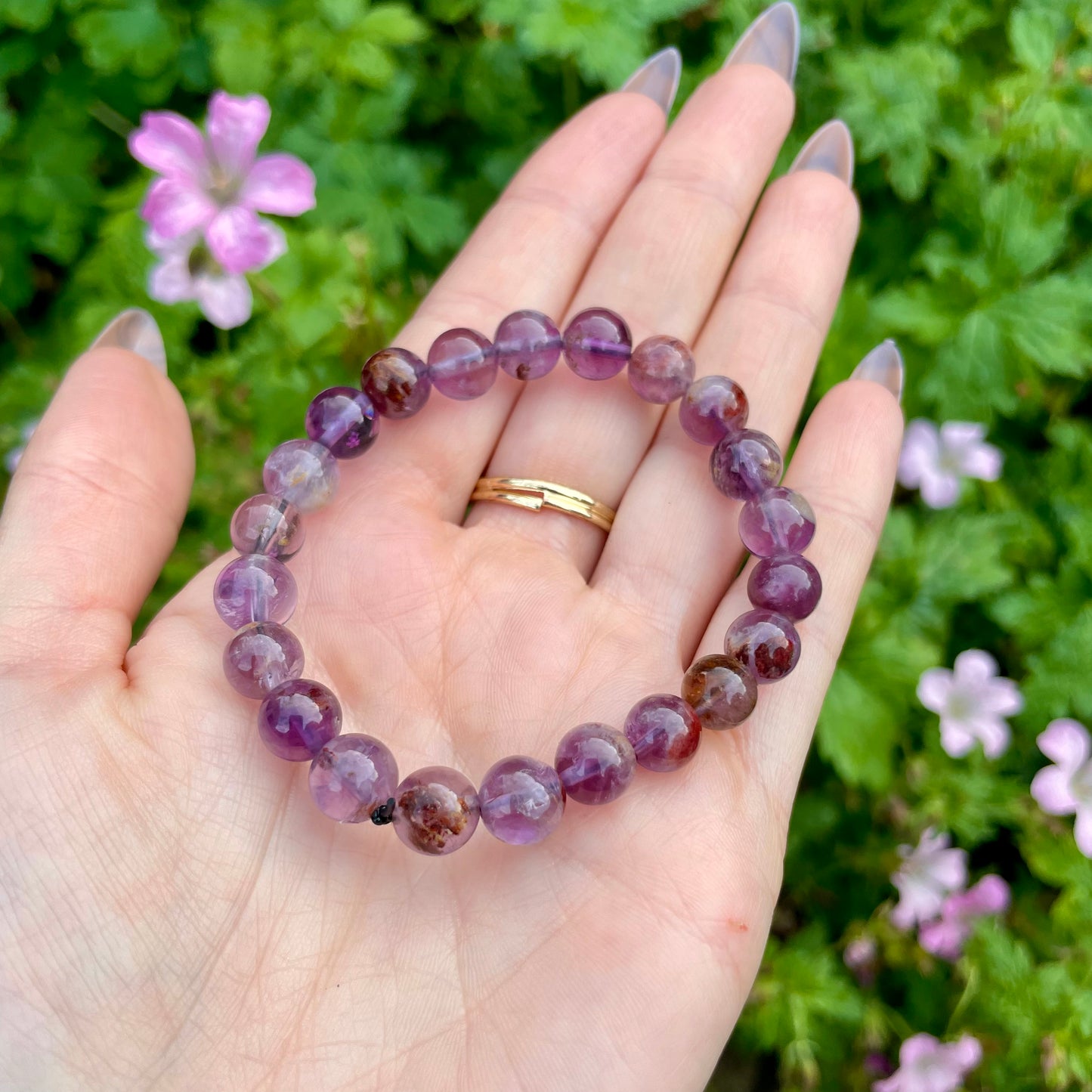 Auralite-23 Beaded Bracelet