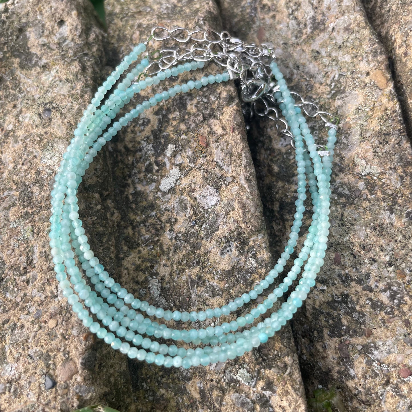 Amazonite Minimalist Bracelet 🩵
