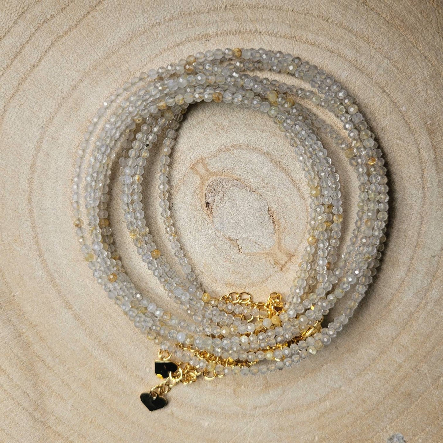 Citrine choker necklace minimalist gift for her witchy jewellery for women sacral chakra