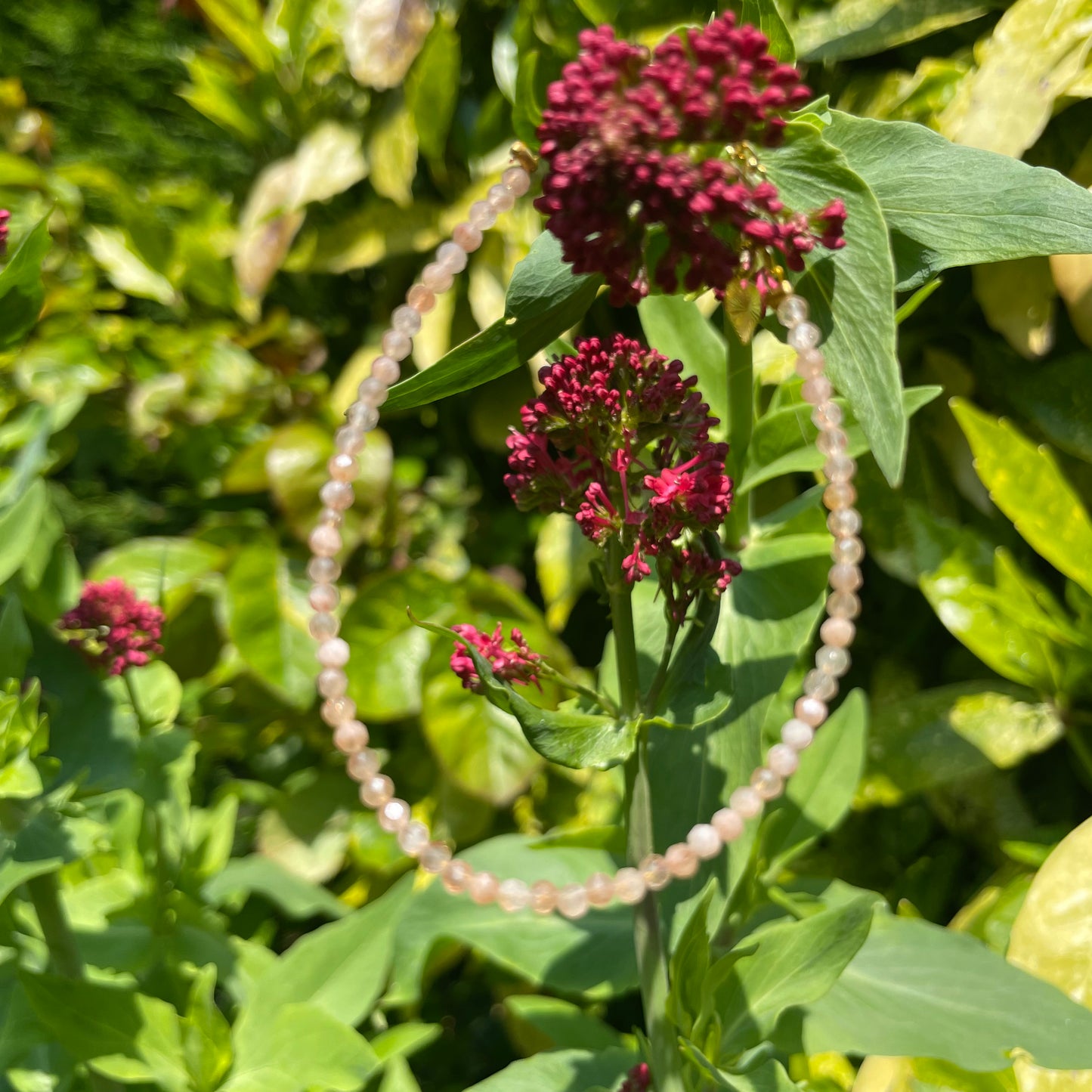 Sunstone Adjustable Mininalist Bracelet