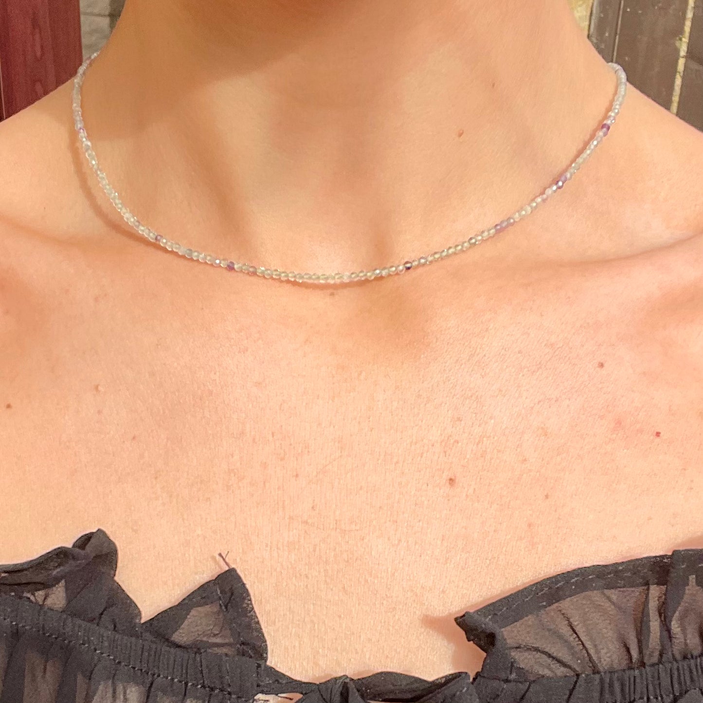 Fluorite Choker Necklace