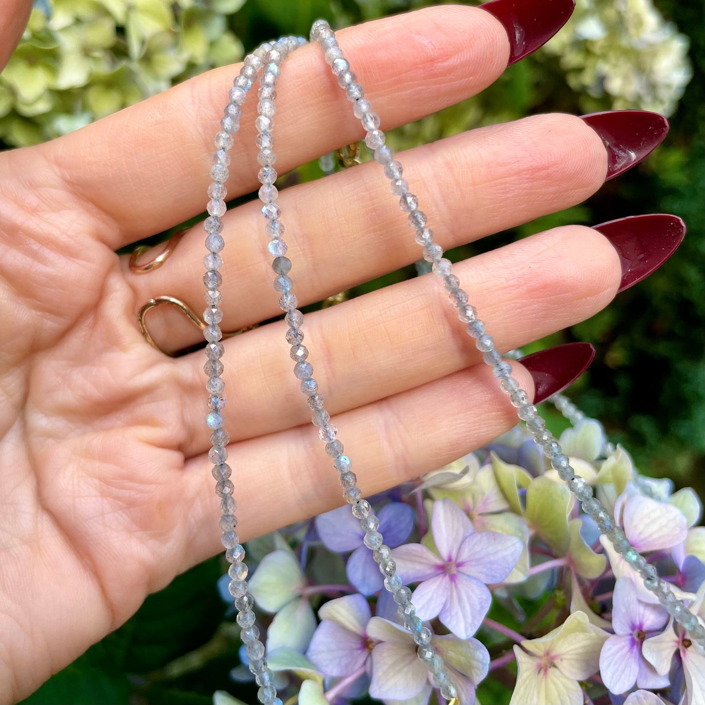 Labradorite Choker Necklace
