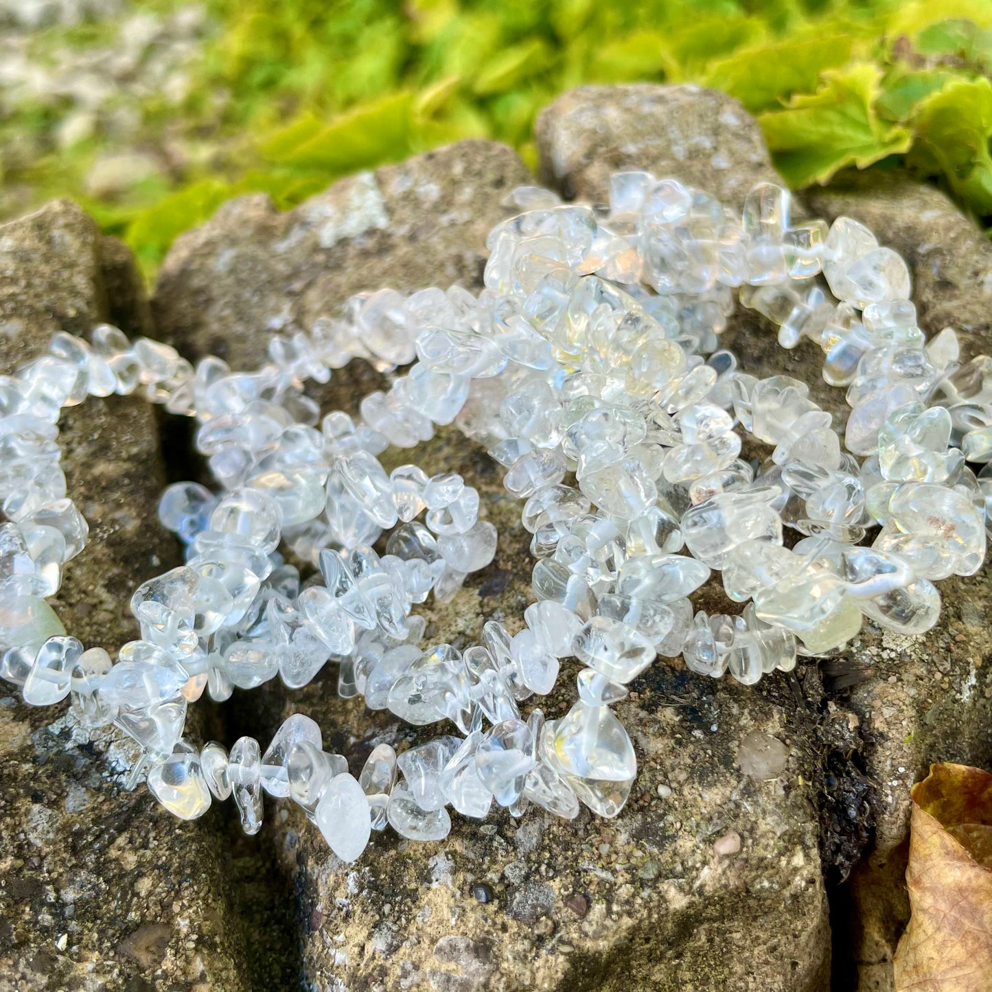 Clear Quartz Chip Bracelets π€π€π€