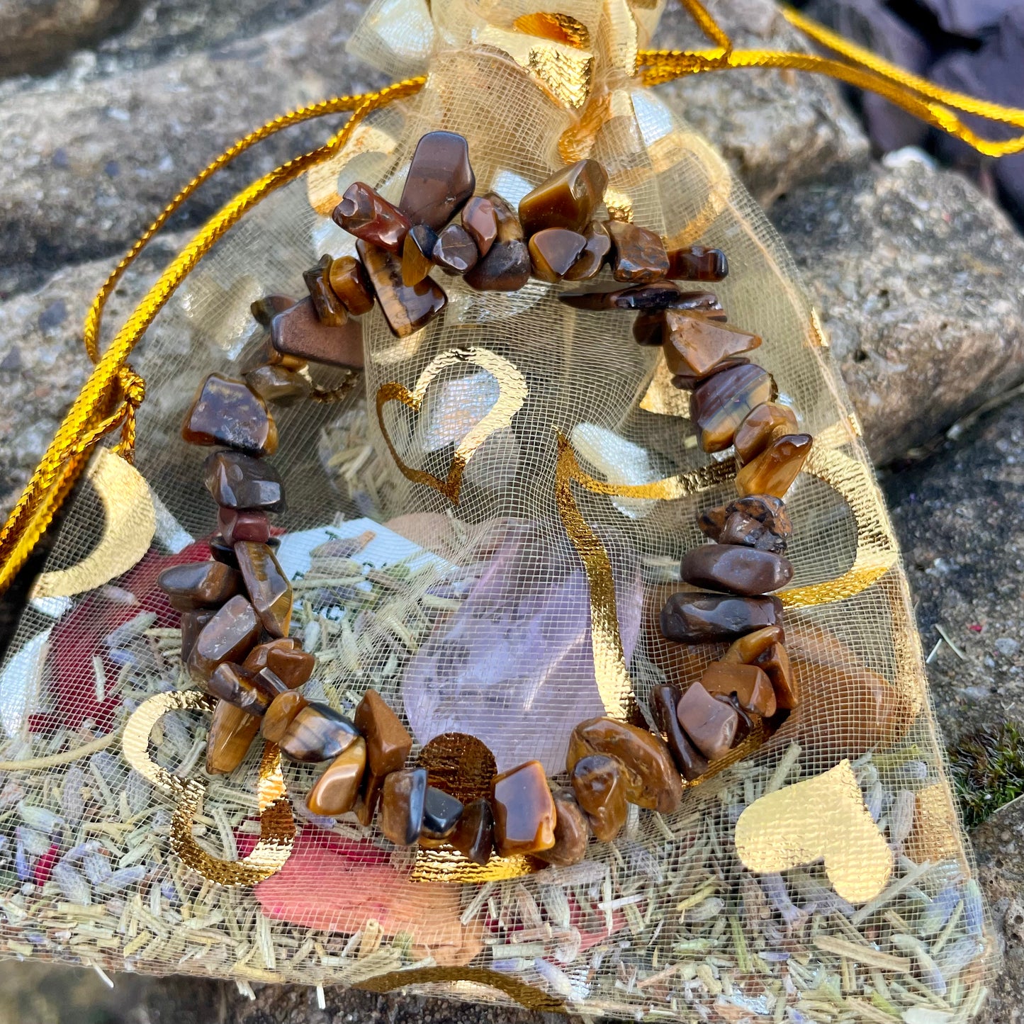 Courage and Inner Strength Spell Bag and Bracelet 🪄🤎