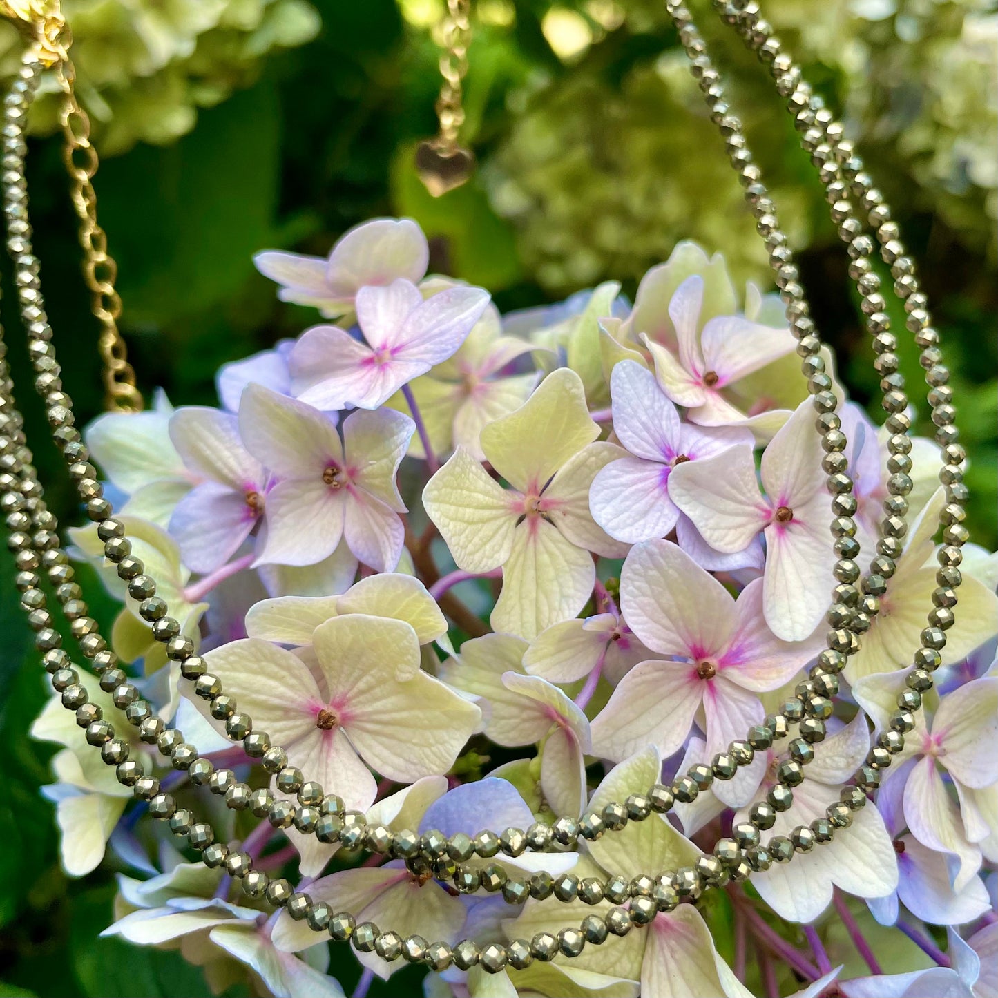 Sparkly Pyrite Choker Necklace