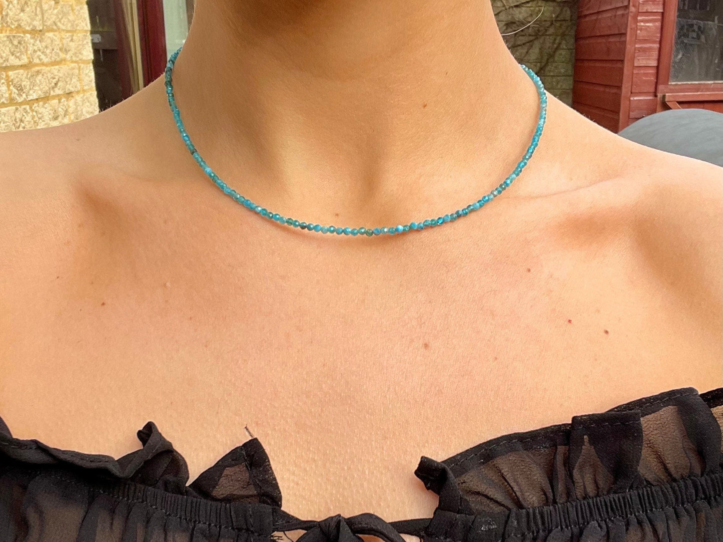 Apatite Choker Necklace