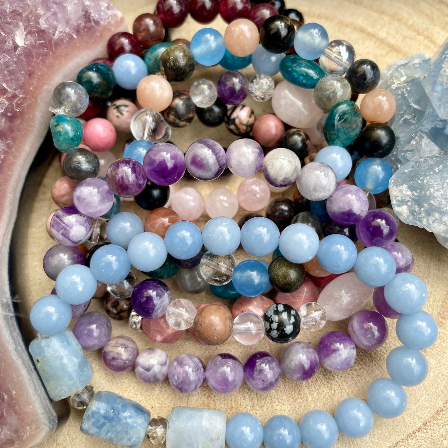 Custom Made Beaded Bracelet - Choose Your Own Crystals
