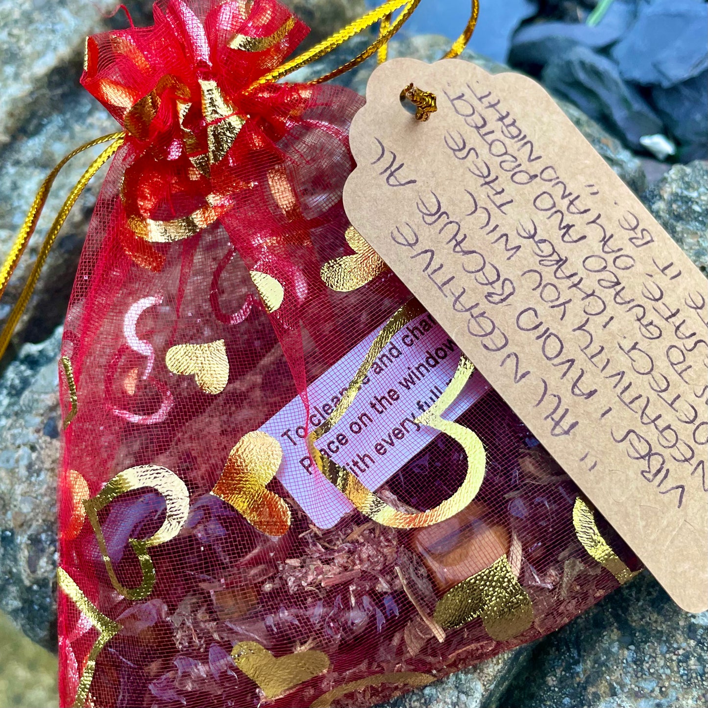 Protection Spell Bag and Bracelet 🪄❤️