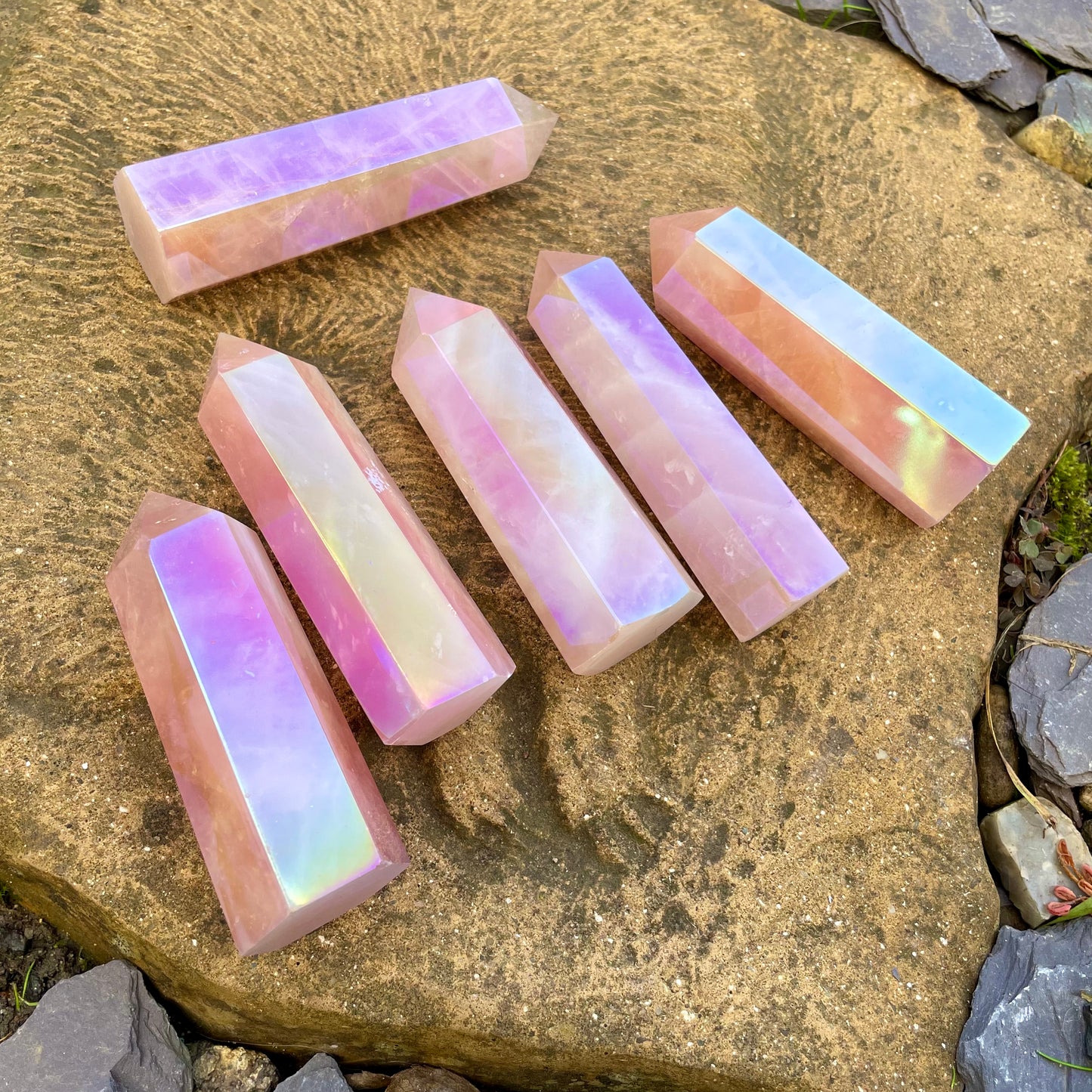 Rose Aura Quartz Towers πΈππͺ