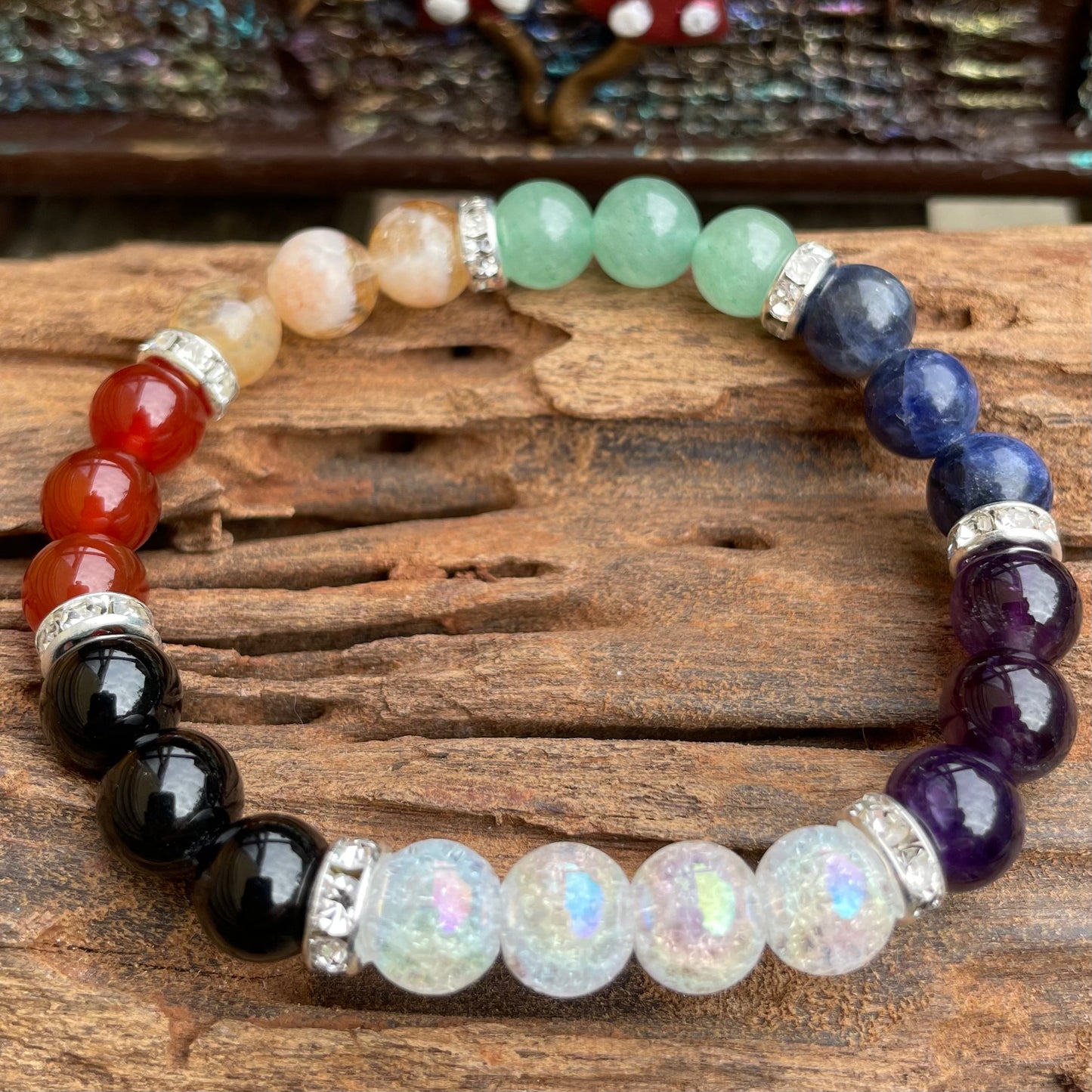 Chakra Balancing Beaded Bracelet ๐ ๐๐งโโ๏ธ