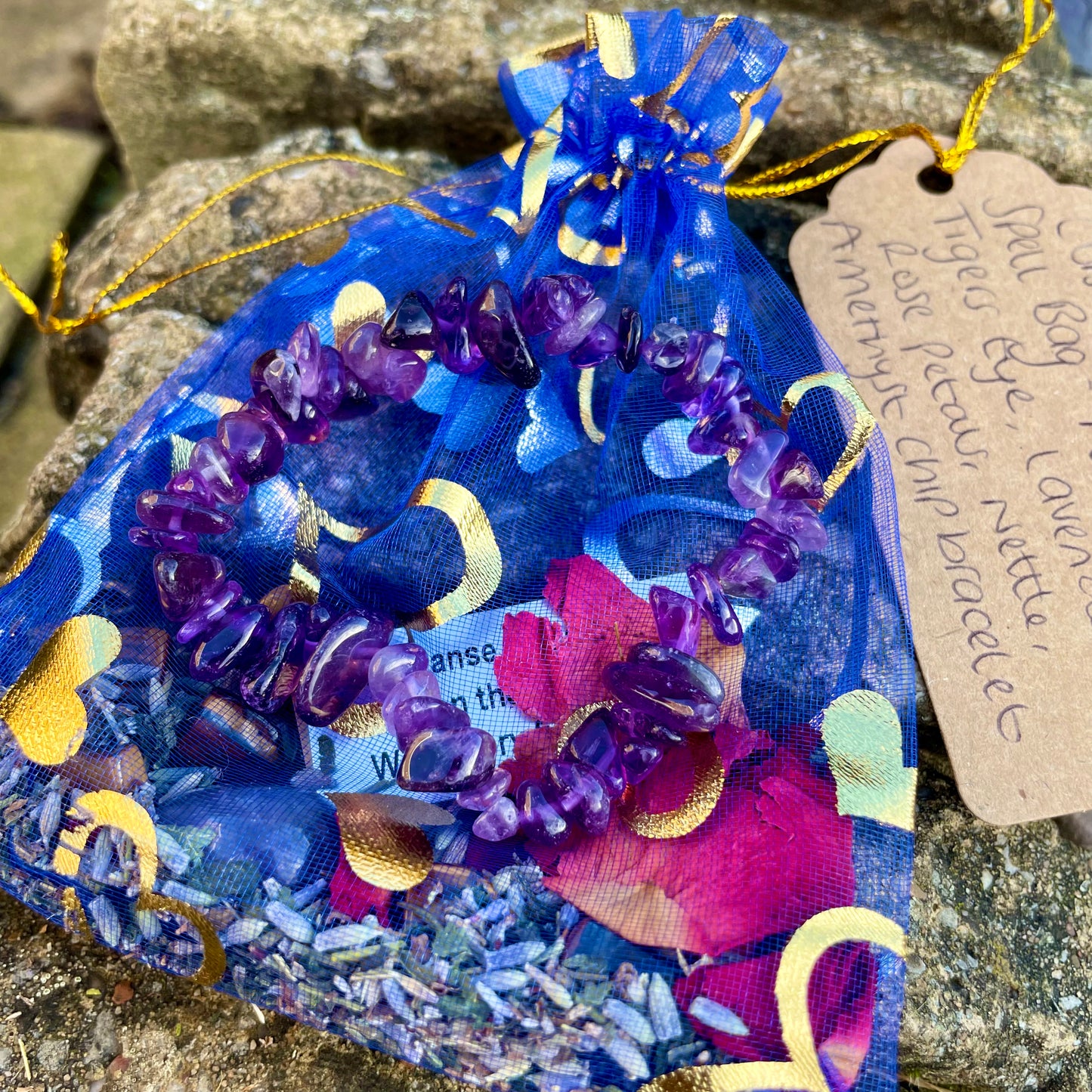 Break That Curse Spell Bag and Bracelet πͺπ