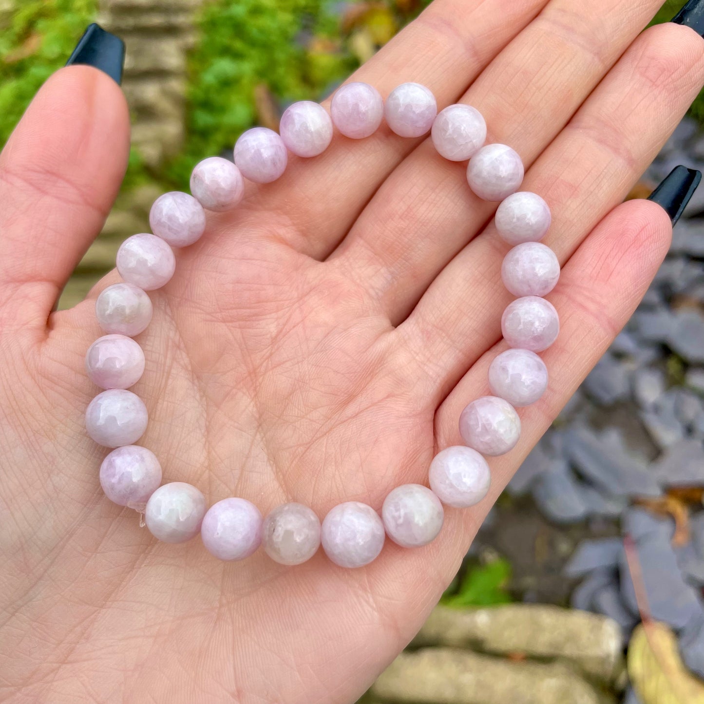 Kunzite Beaded Bracelet