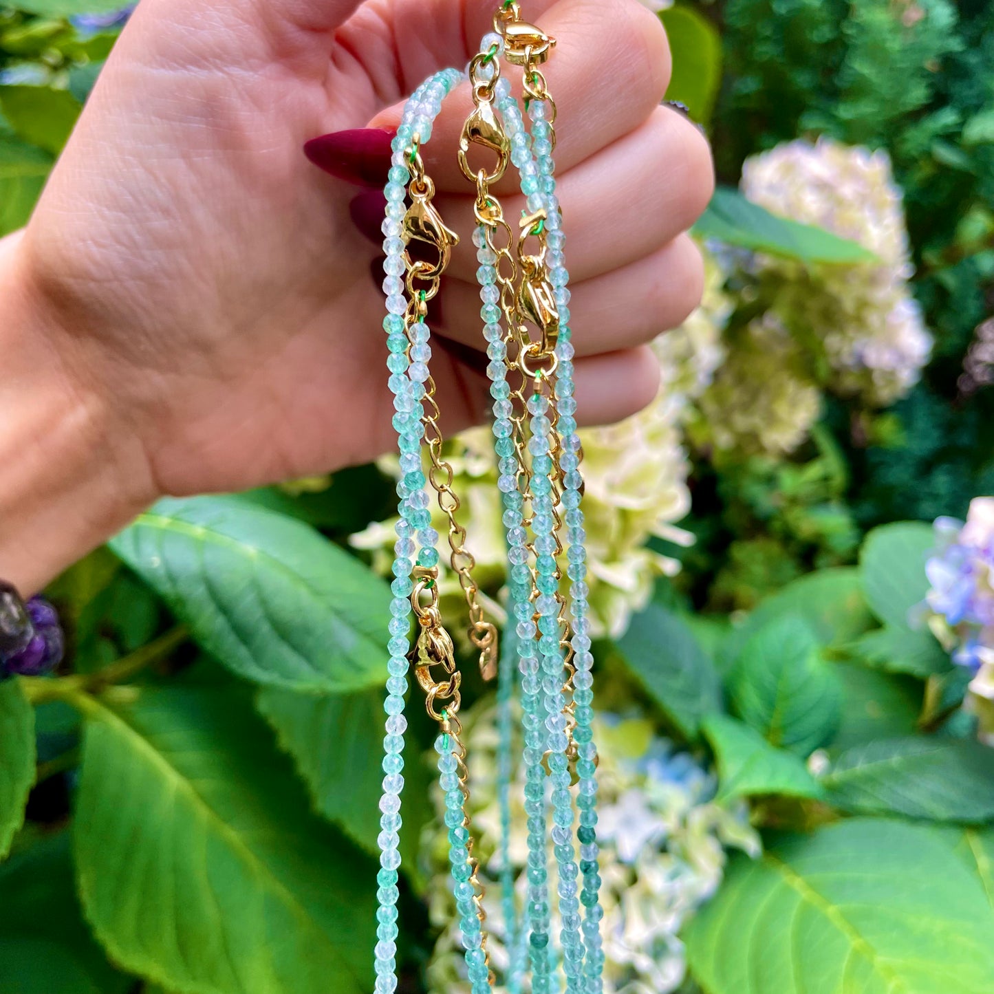 Green Aventurine Choker Necklace