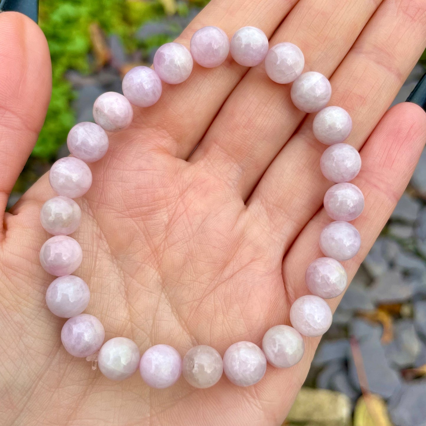 Kunzite Beaded Bracelet