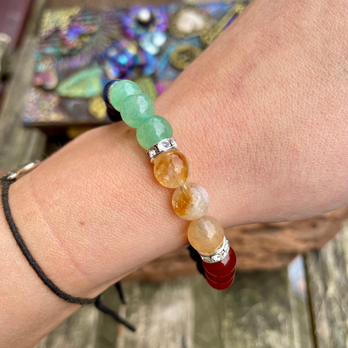 Chakra Balancing Beaded Bracelet ๐ ๐๐งโโ๏ธ
