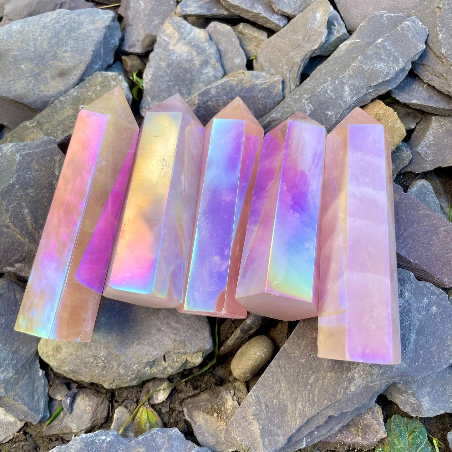 Rose Aura Quartz Towers πΈππͺ