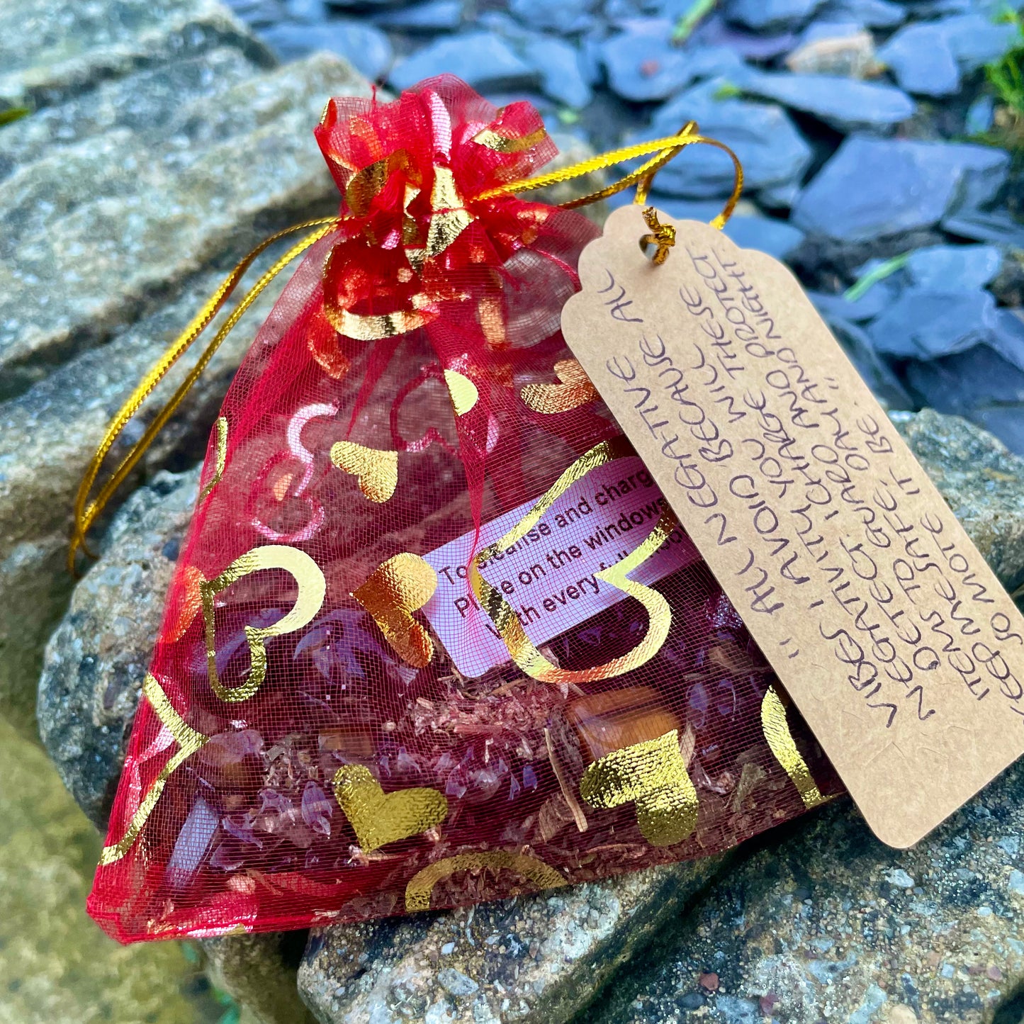 Protection Spell Bag and Bracelet 🪄❤️