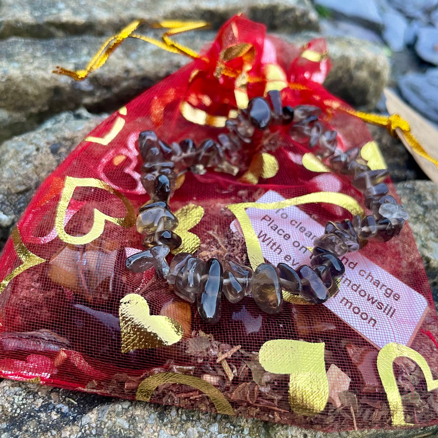 Protection Spell Bag and Bracelet 🪄❤️