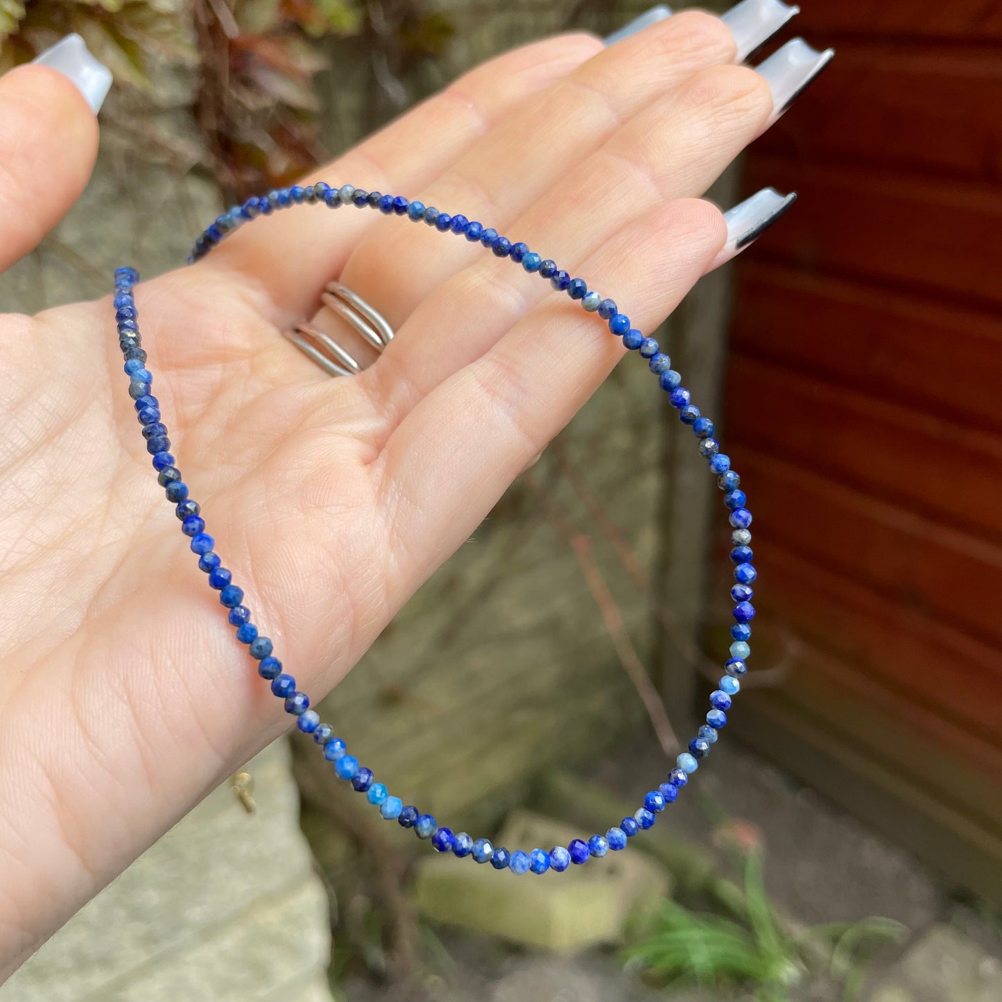 Lapis Lazuli Choker Necklace