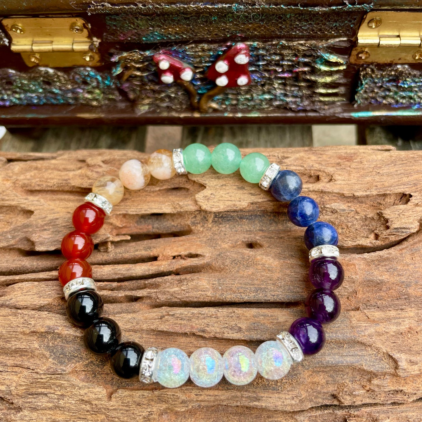 Chakra Balancing Beaded Bracelet ๐ ๐๐งโโ๏ธ