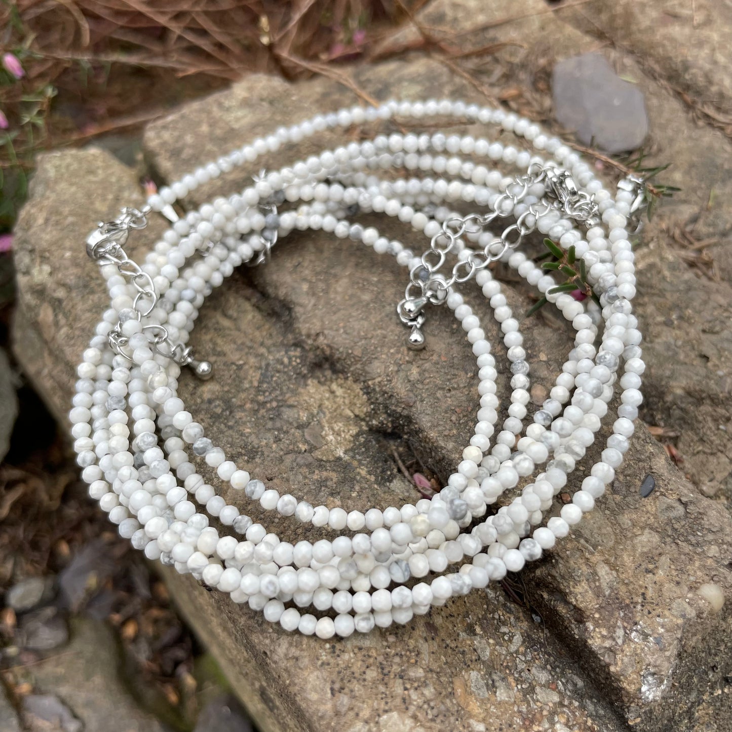 Howlite Choker Necklace