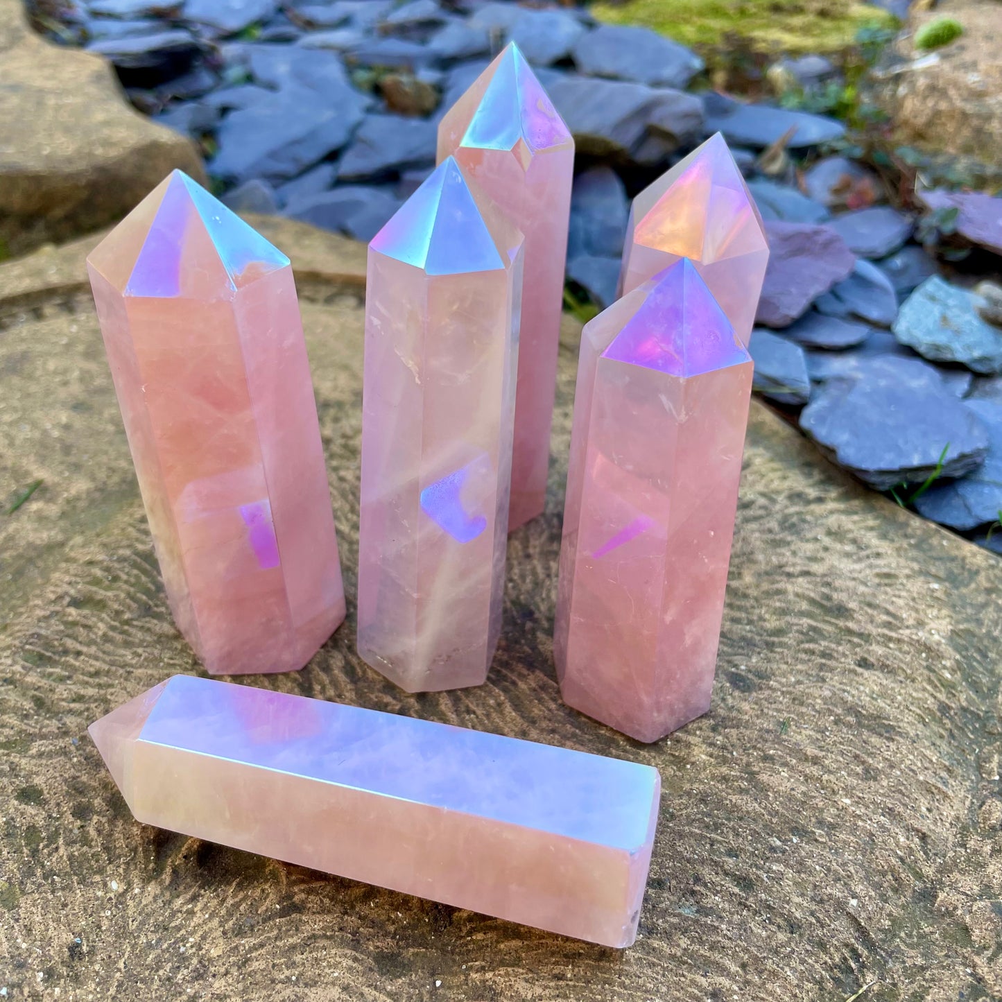 Rose Aura Quartz Towers πΈππͺ