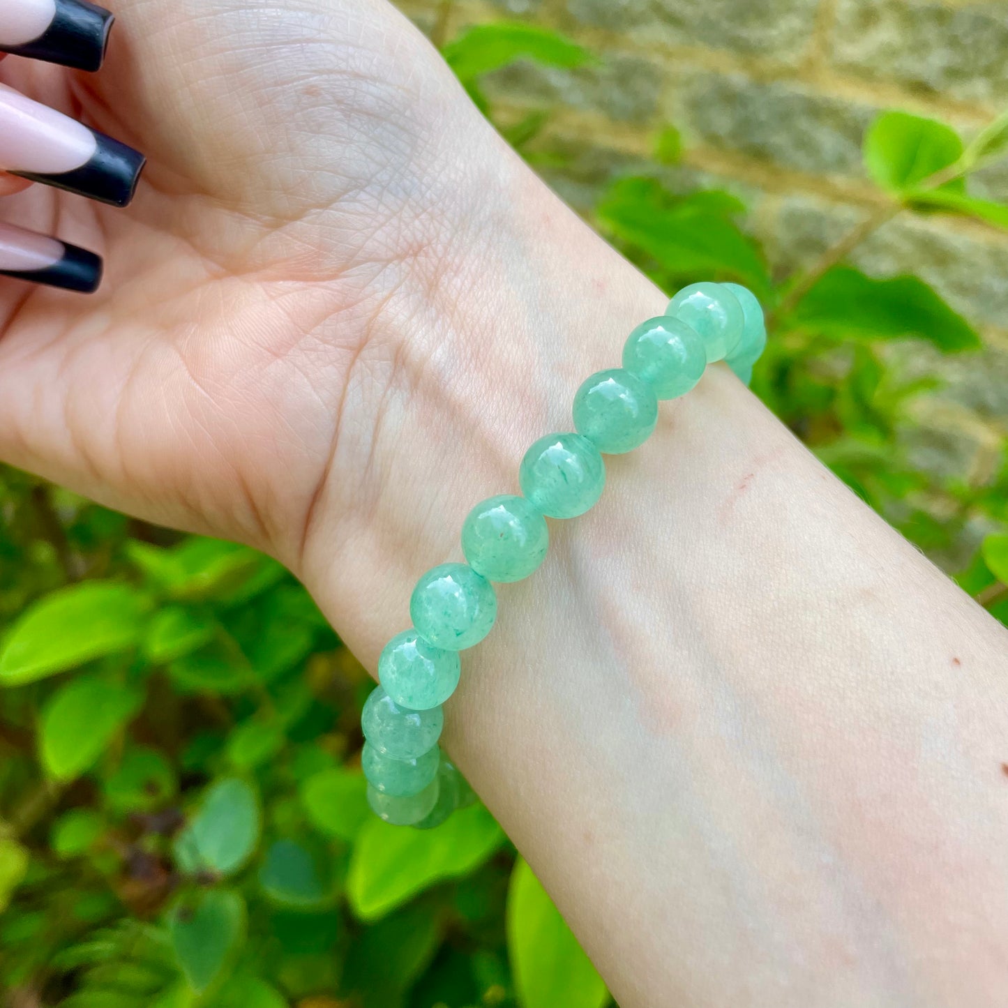 Green Aventurine Beaded Bracelet 💚💚💚