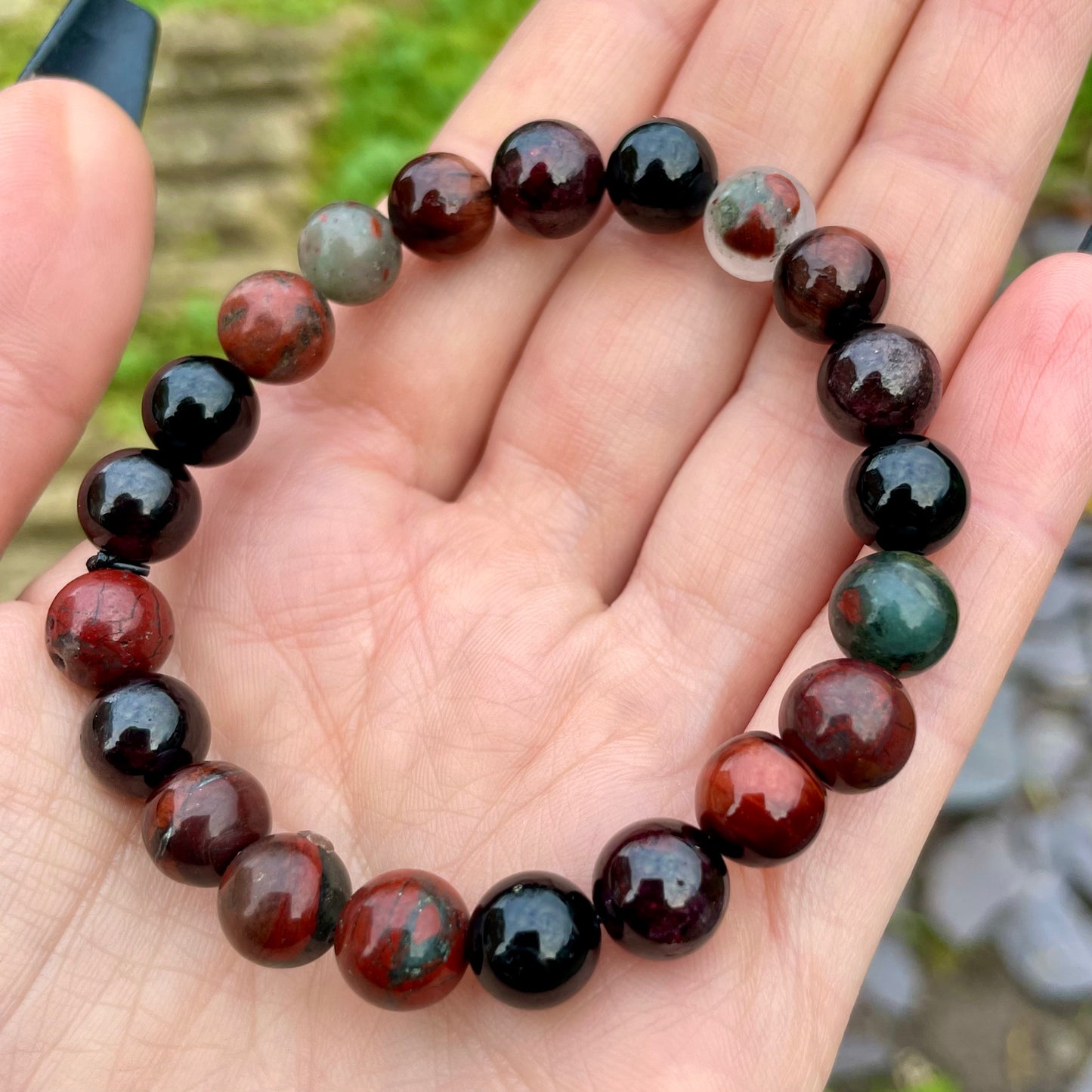 Root Chakra Aligning Beaded Bracelet