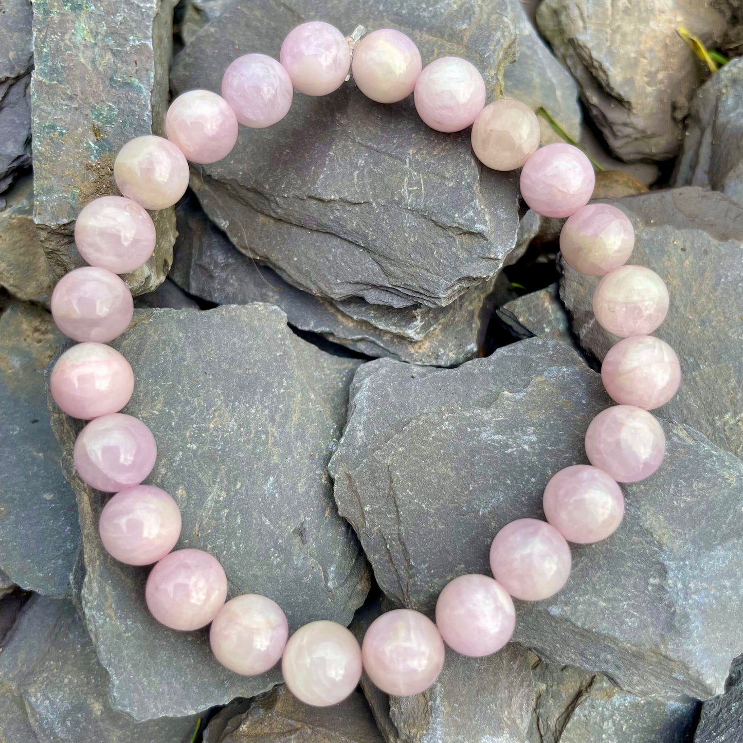 Kunzite Beaded Bracelet