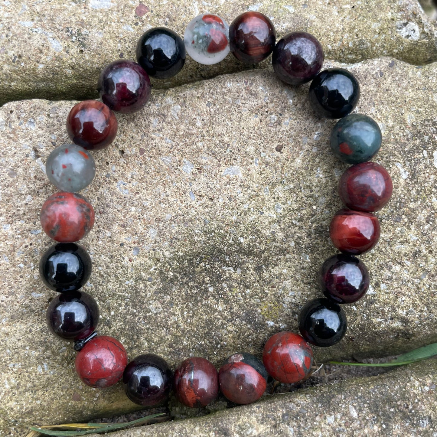 Root Chakra Aligning Beaded Bracelet