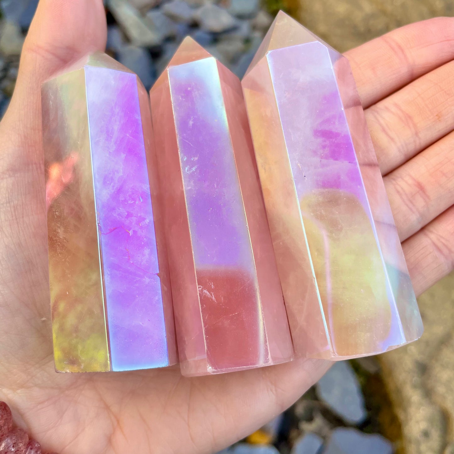 Rose Aura Quartz Towers πΈππͺ