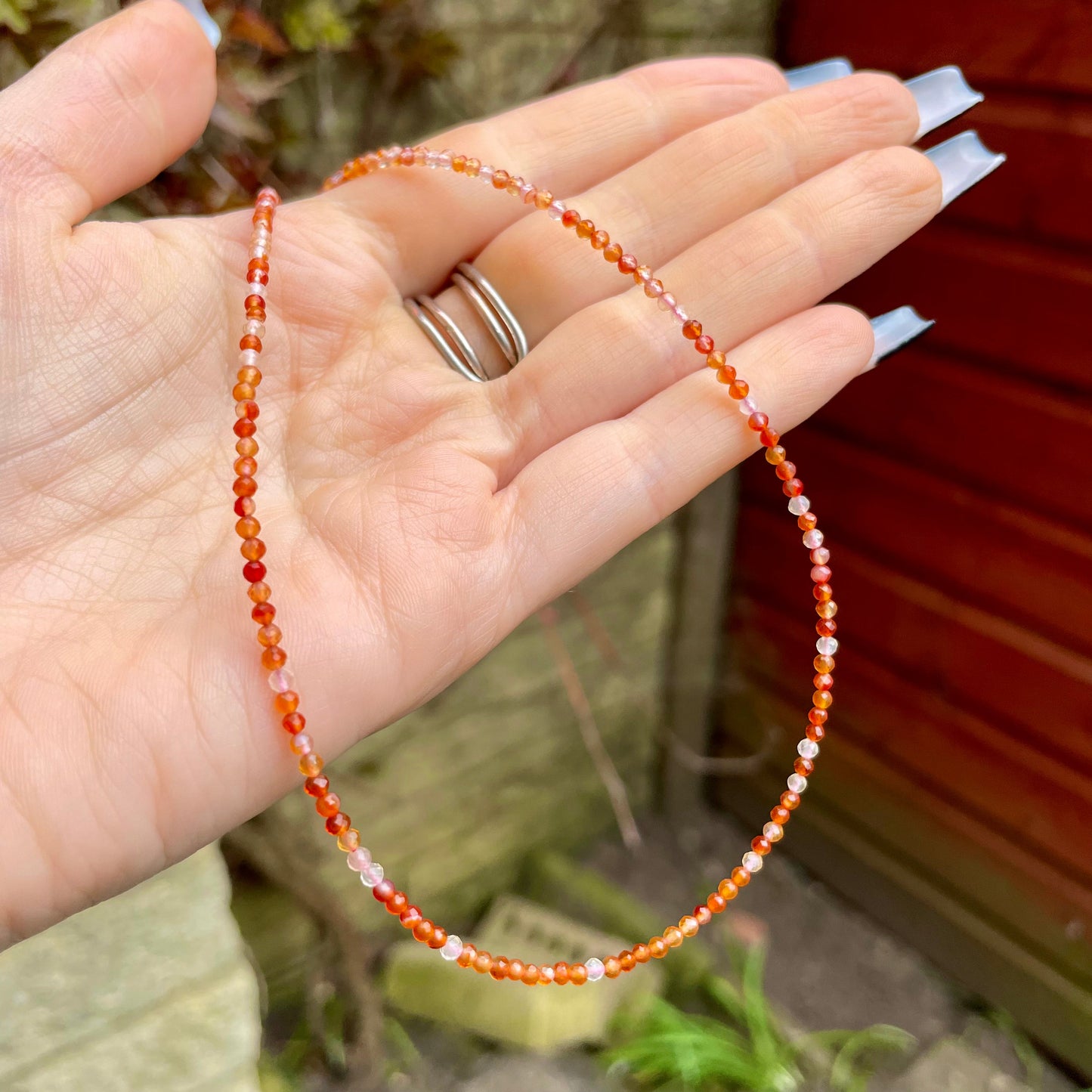 Carnelian Choker Necklace