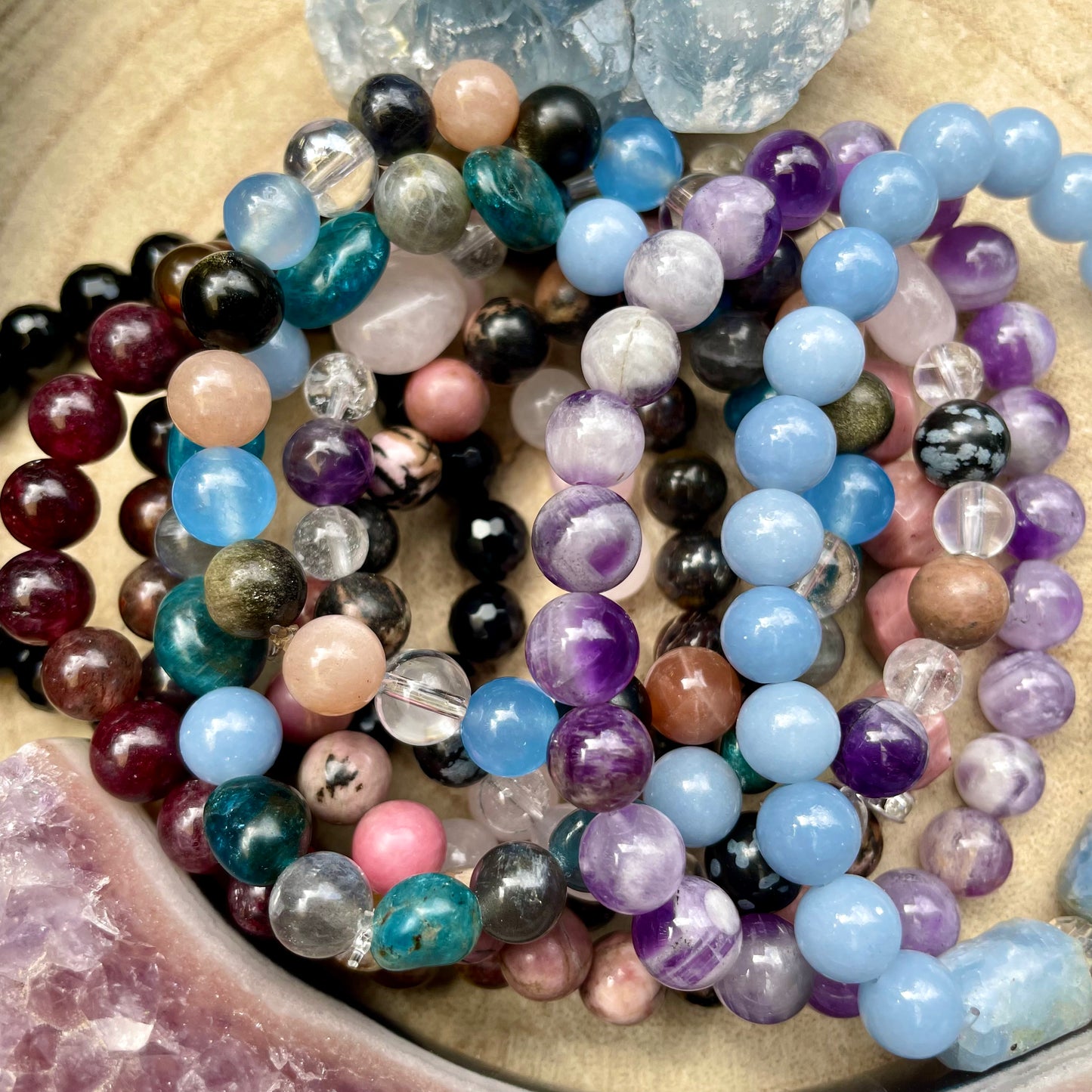 Custom Made Beaded Bracelet - Choose Your Own Crystals