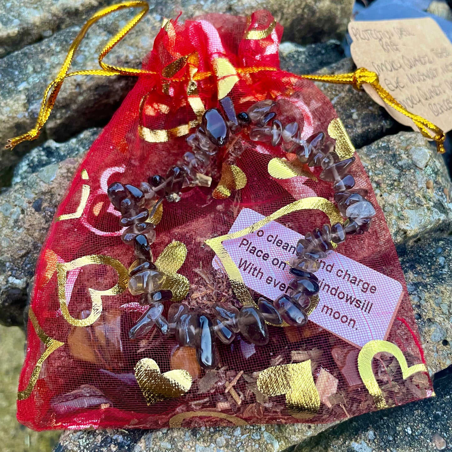 Protection Spell Bag and Bracelet 🪄❤️